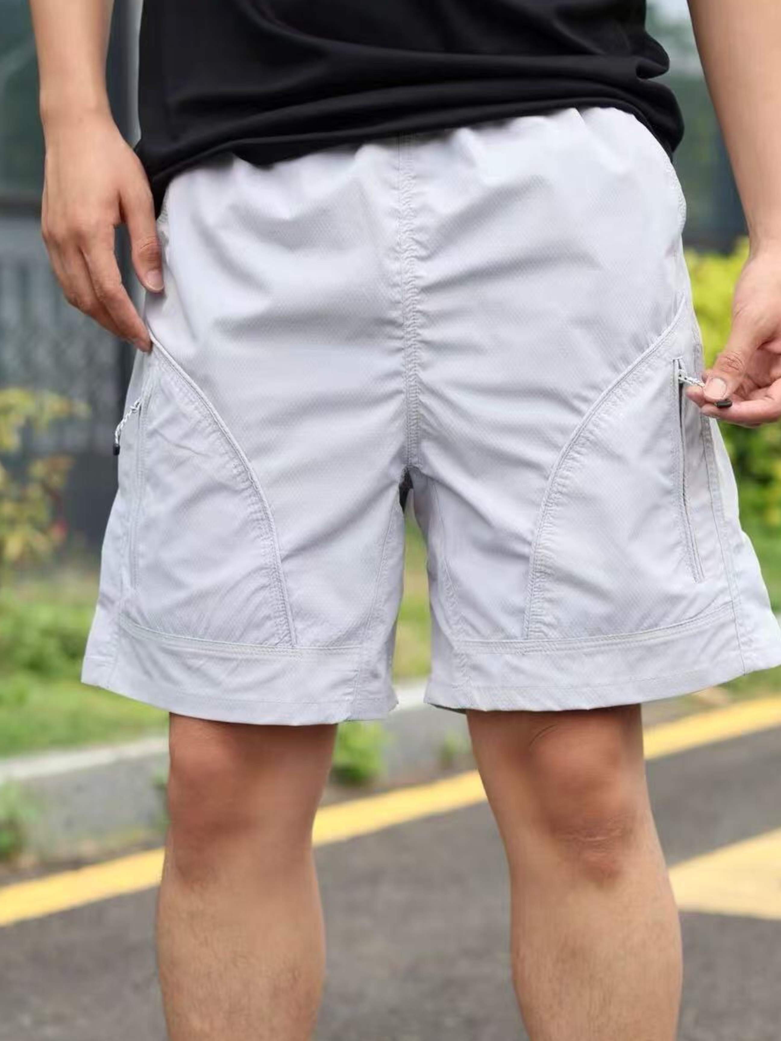 BaseCanopy - Men's Quick-Dry Breathable 5-Inch Shorts GONGGAR SPORTS