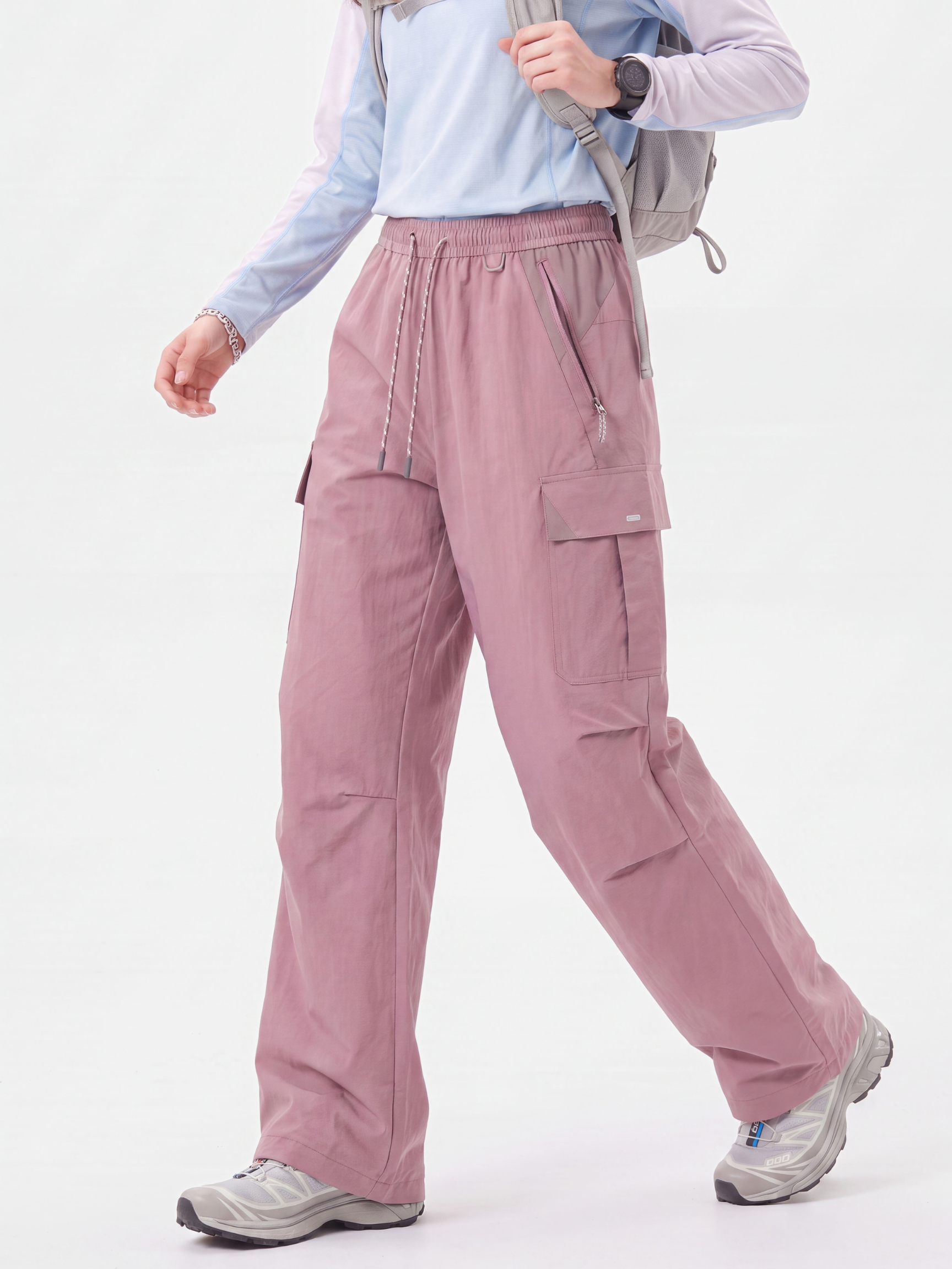 GloomVeil - Unisex Water-Repellent Lightweight Cargo Shell Pants