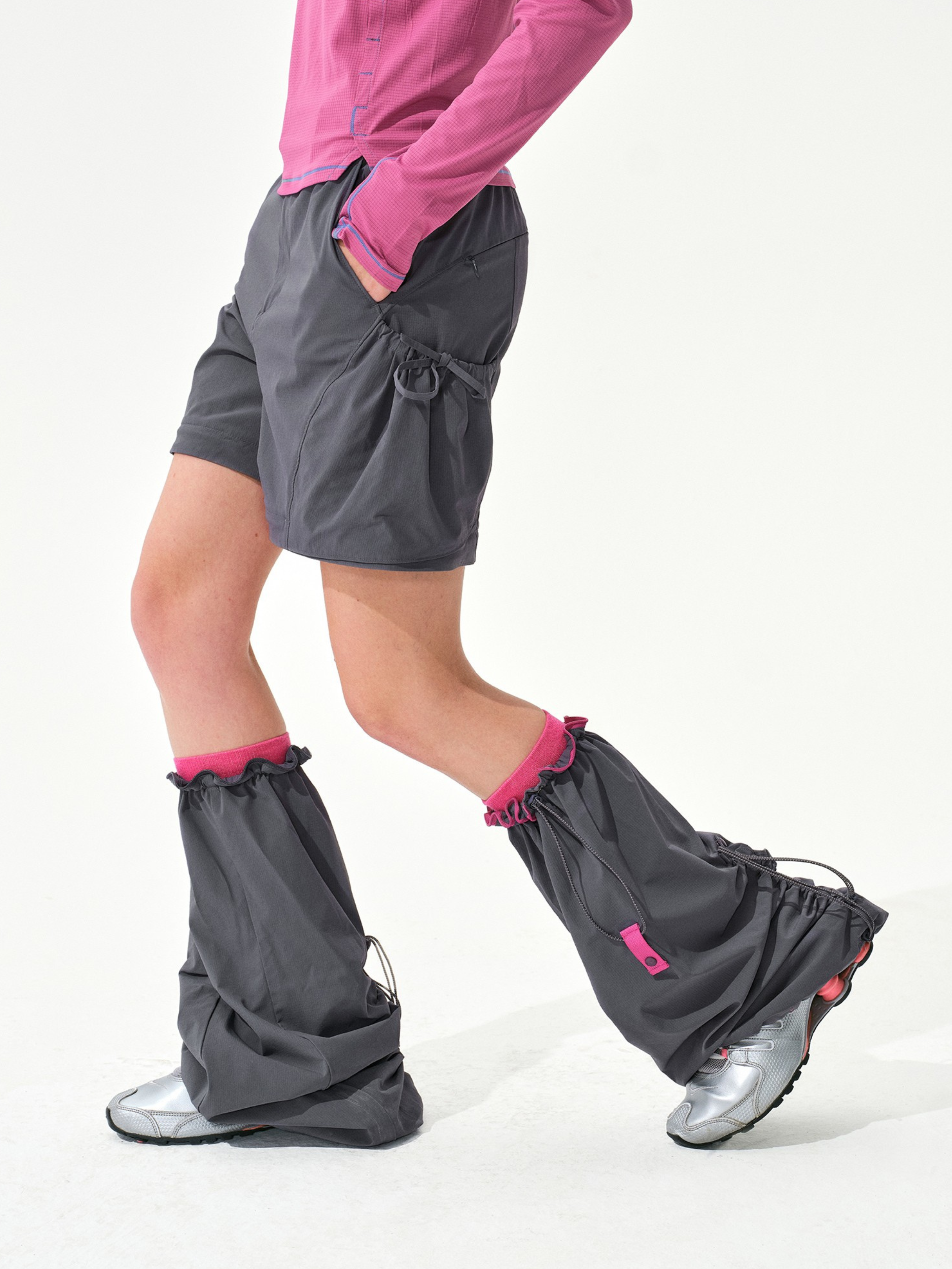 Aquafield - Women’s Scotchgard moisture-wicking detachable long shorts