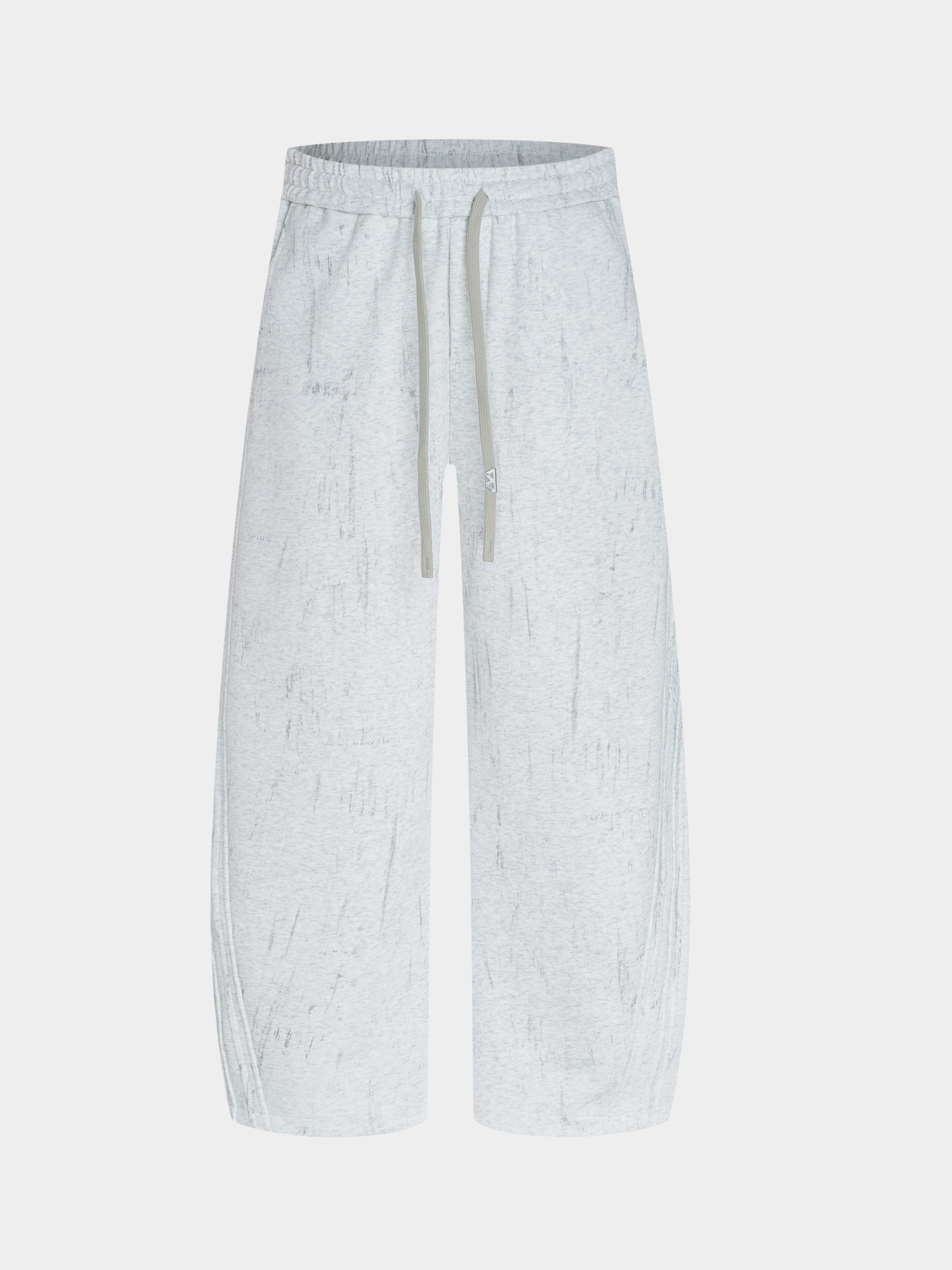 FoxDash - Unisex Wasteland-Dyed Retro American Drape Cut Sweatpants GONGGAR SPORTS