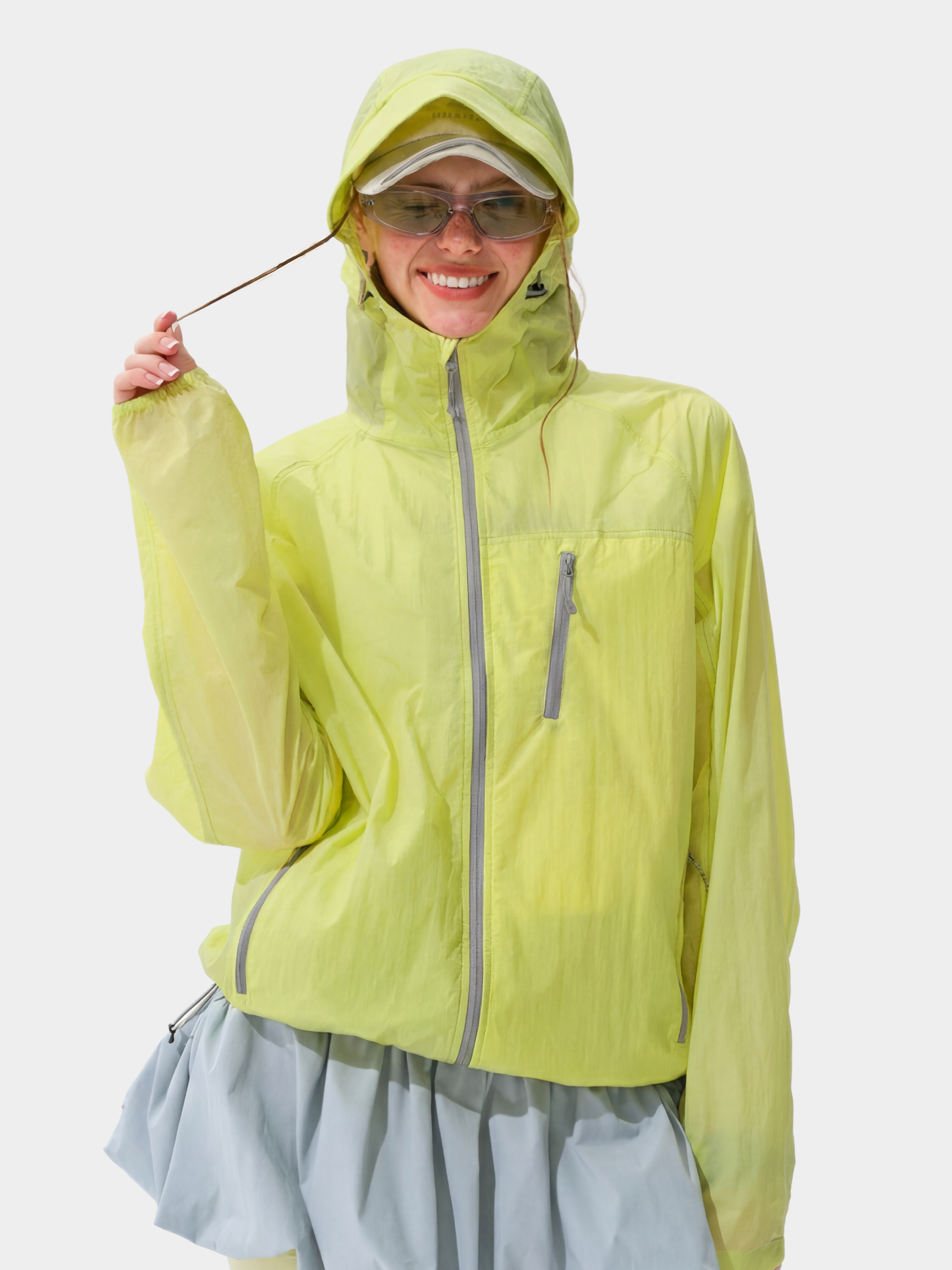 CampHat - Women's UPF50+ Protection Packable Cooling Jacket