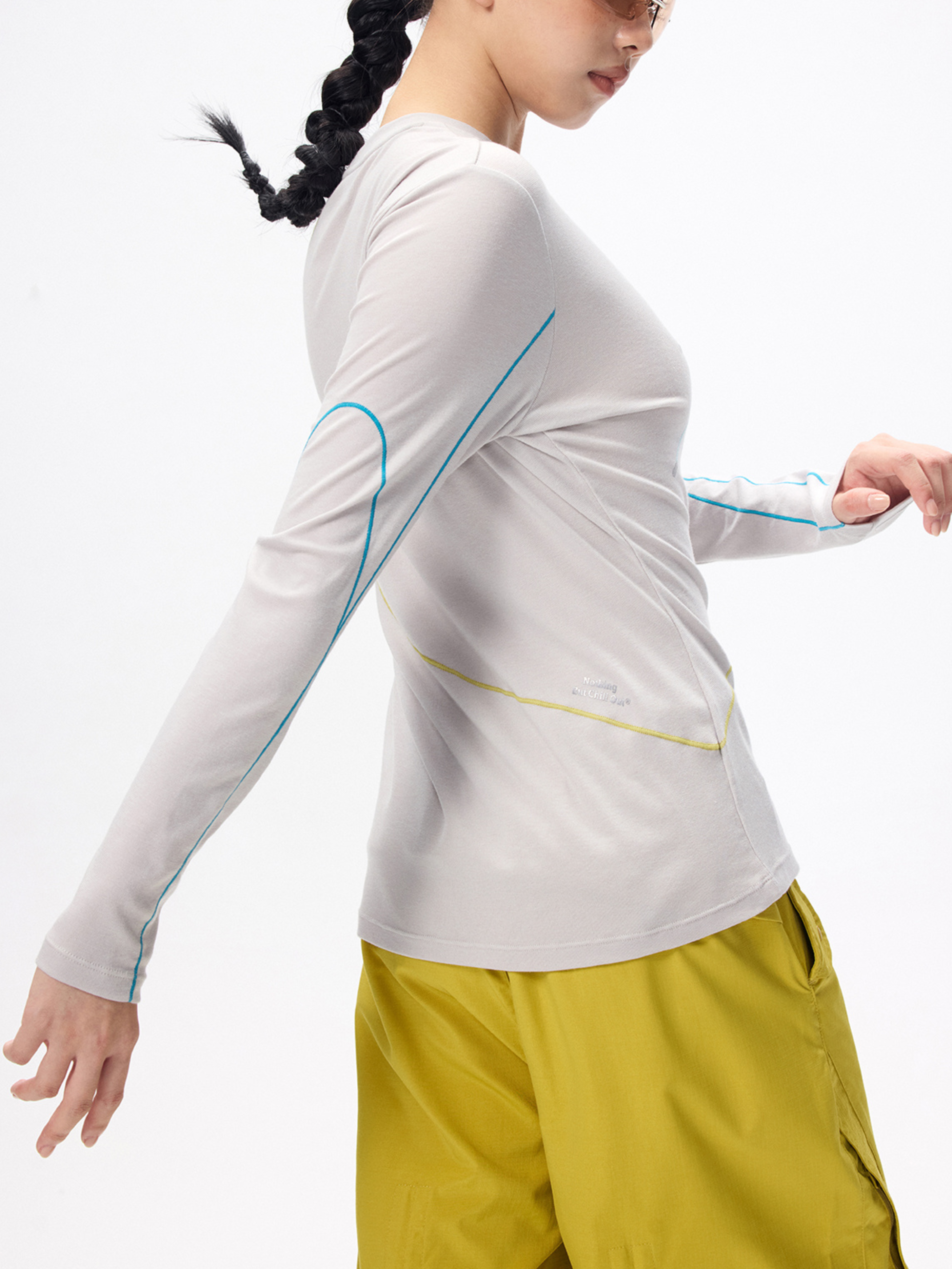 Vortex - Women's Soft Wool-Blend Moisture-Wicking Long Sleeve T-Shirt