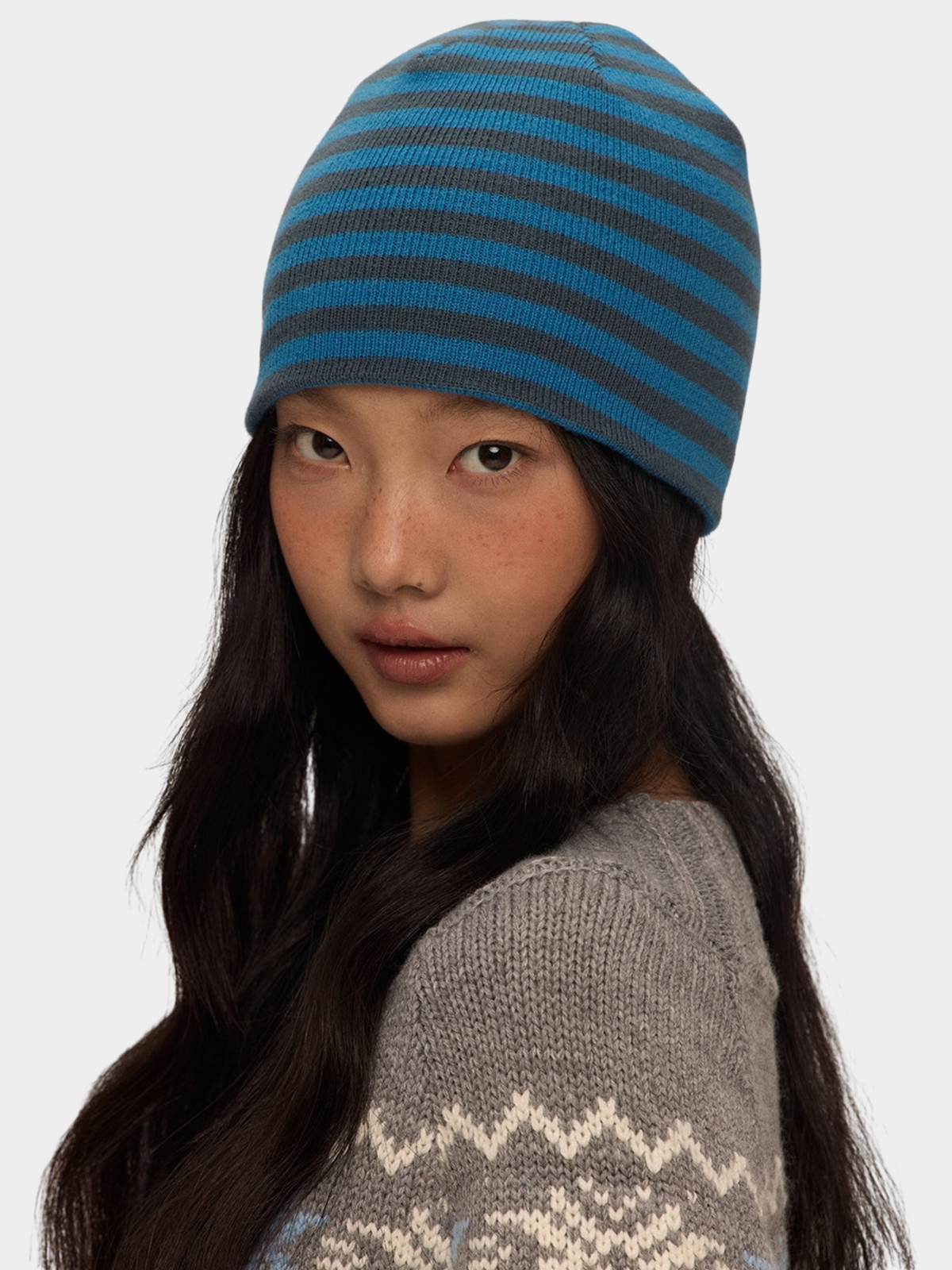 CozyMist - Lightweight Warm Embroidered Knit Beanie