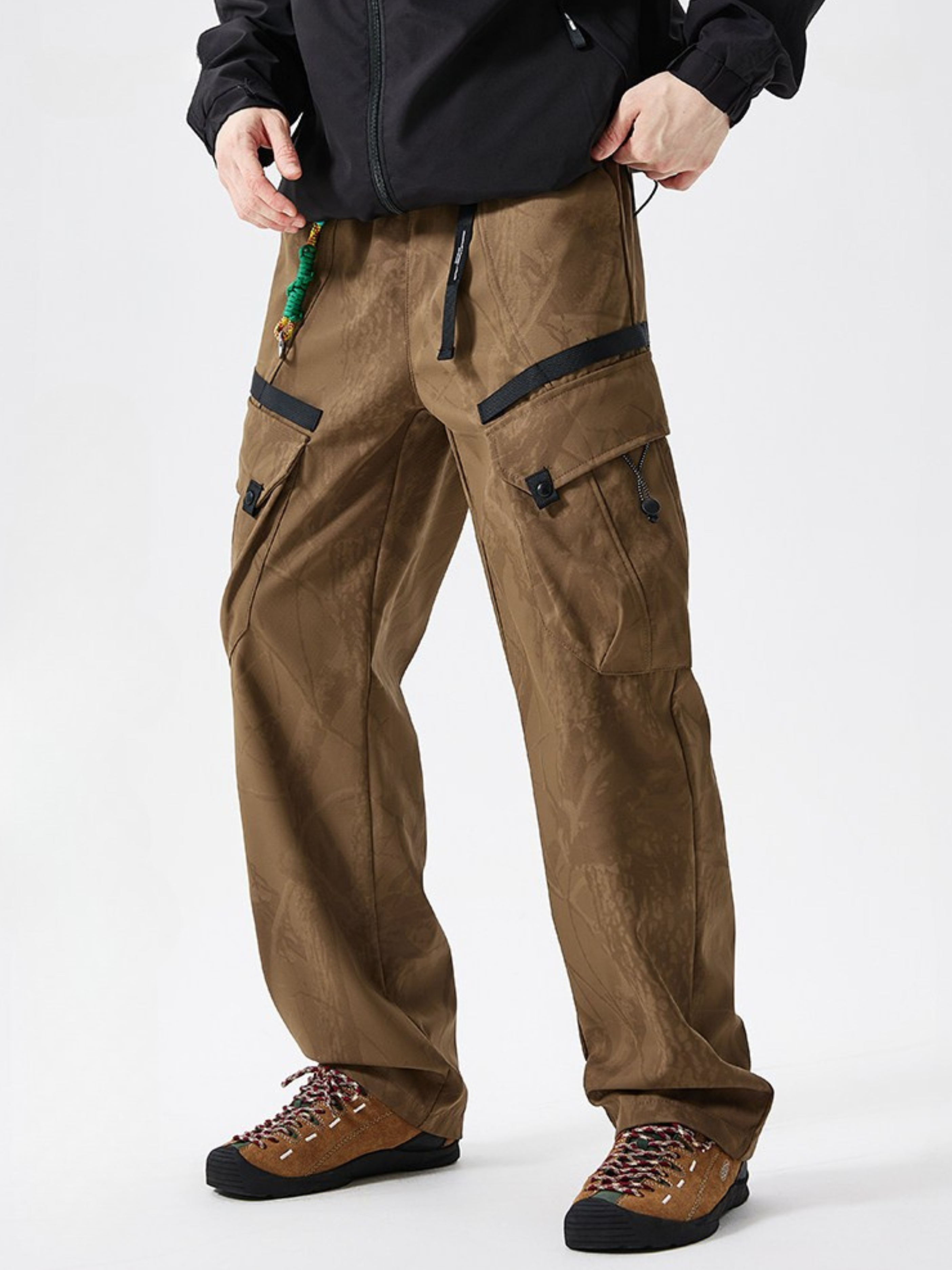 Frontier - Men's Water-Repellent Detachable Down-Liner Ski Hardshell Pants