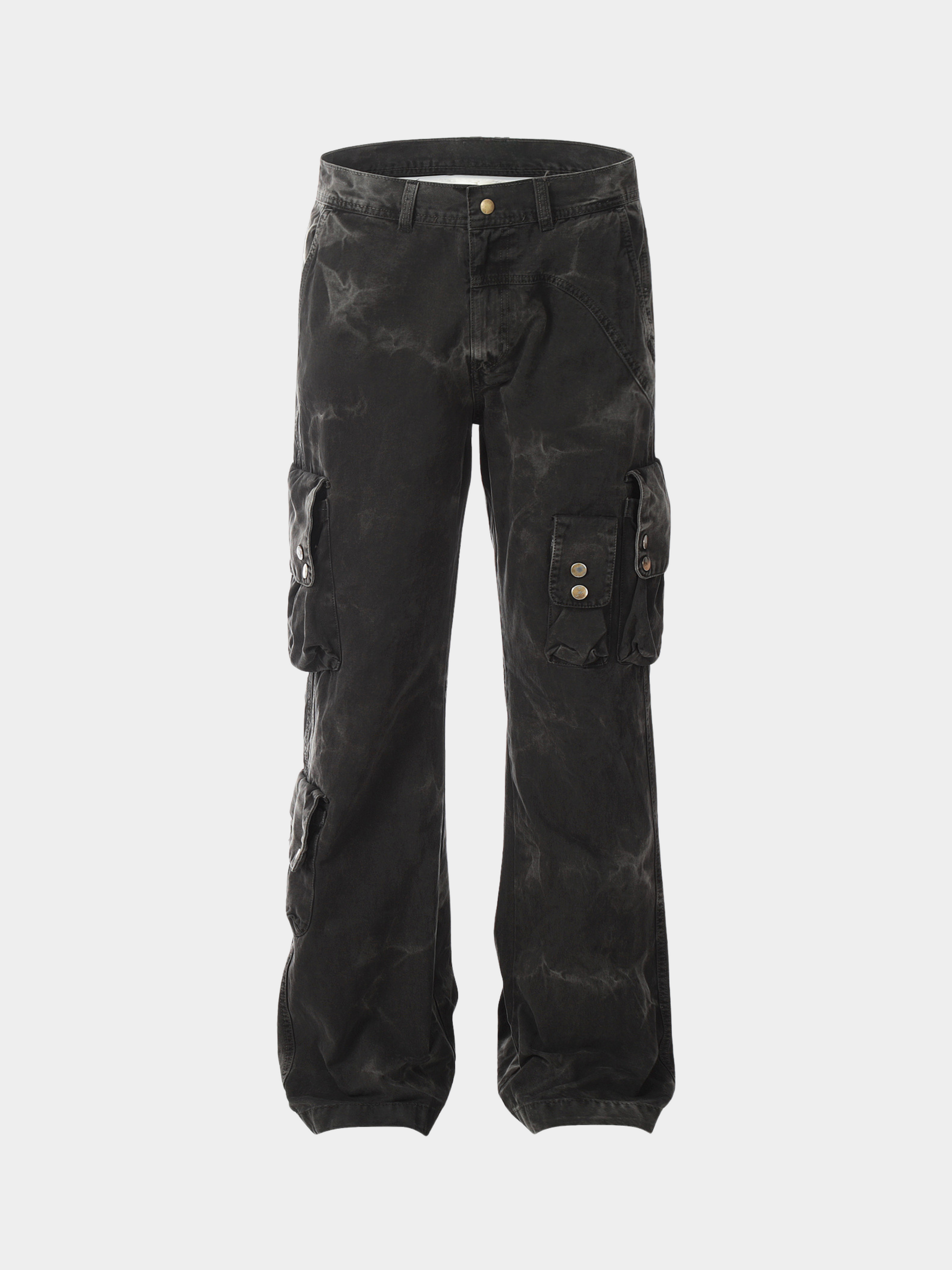 FoxLine - Unisex American Multi-Pocket Cargo Pants GONGGAR SPORTS