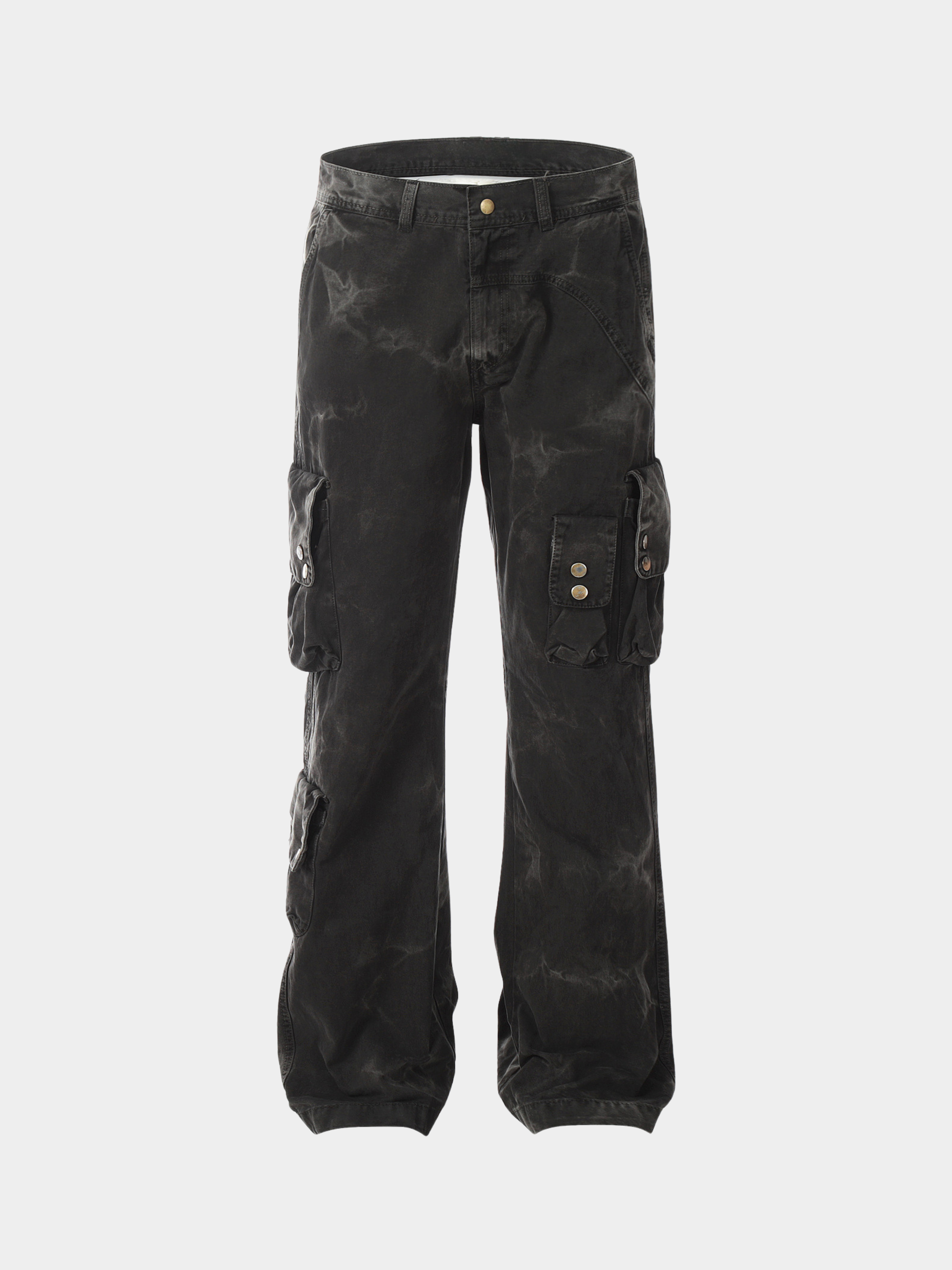 FoxLine - Unisex American Multi-Pocket Cargo Pants GONGGAR SPORTS