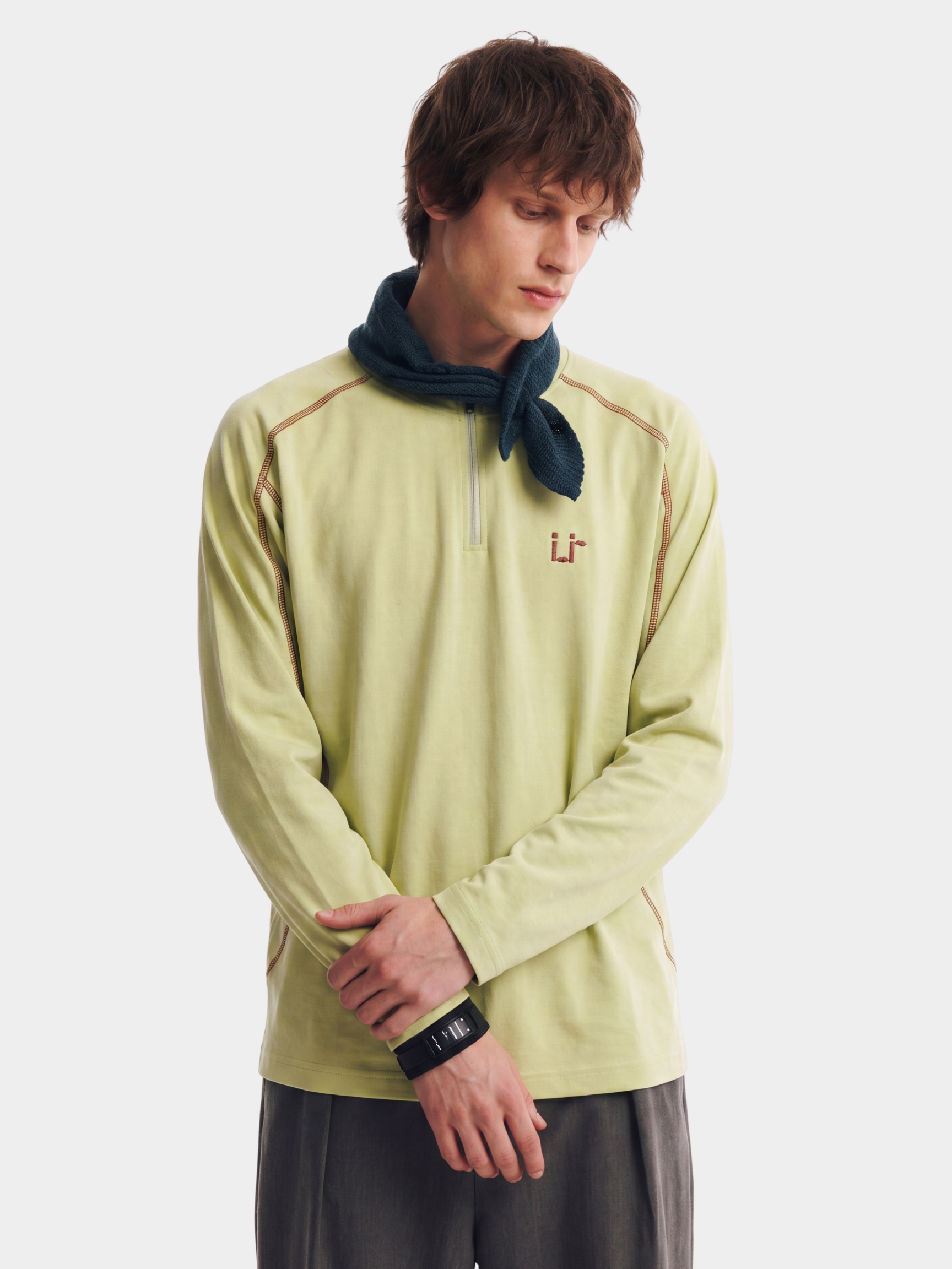 Meridian - Men's Sorona® Cooling Zip-Up Quick Dry Performance T-Shirt