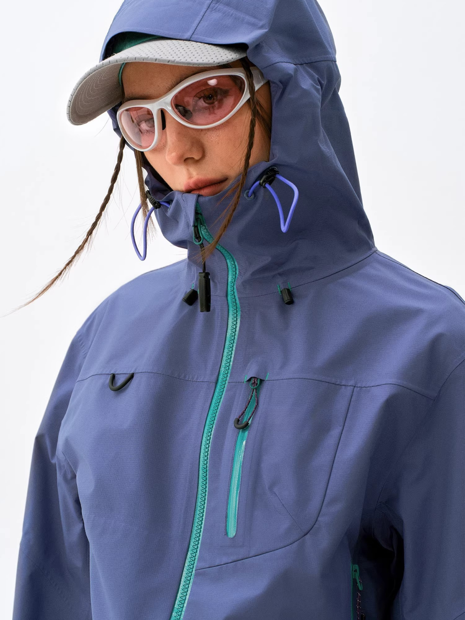 AshNest - Unisex Windproof & Waterproof Hard Shell Jacket GONGGAR SPORTS