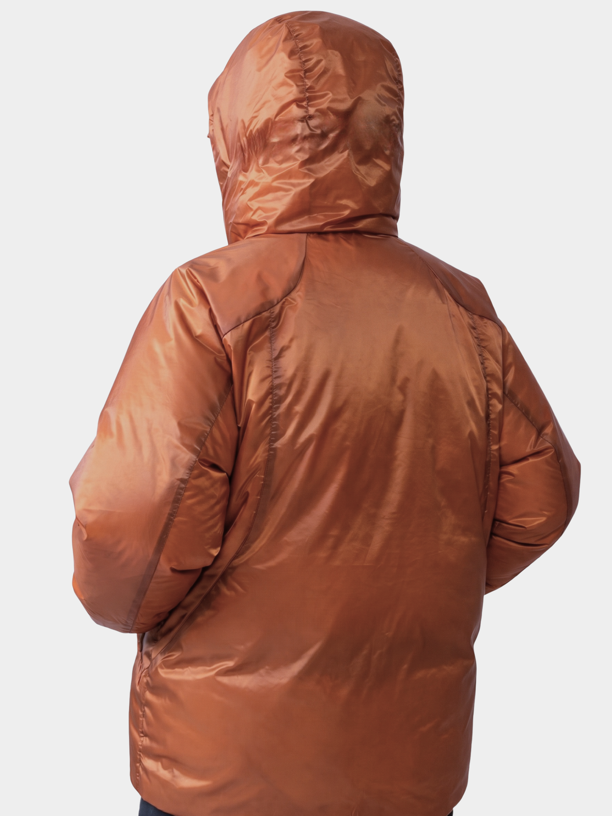 Dawntrail - Unisex 90% White Duck Down Hooded Insulated Jacket