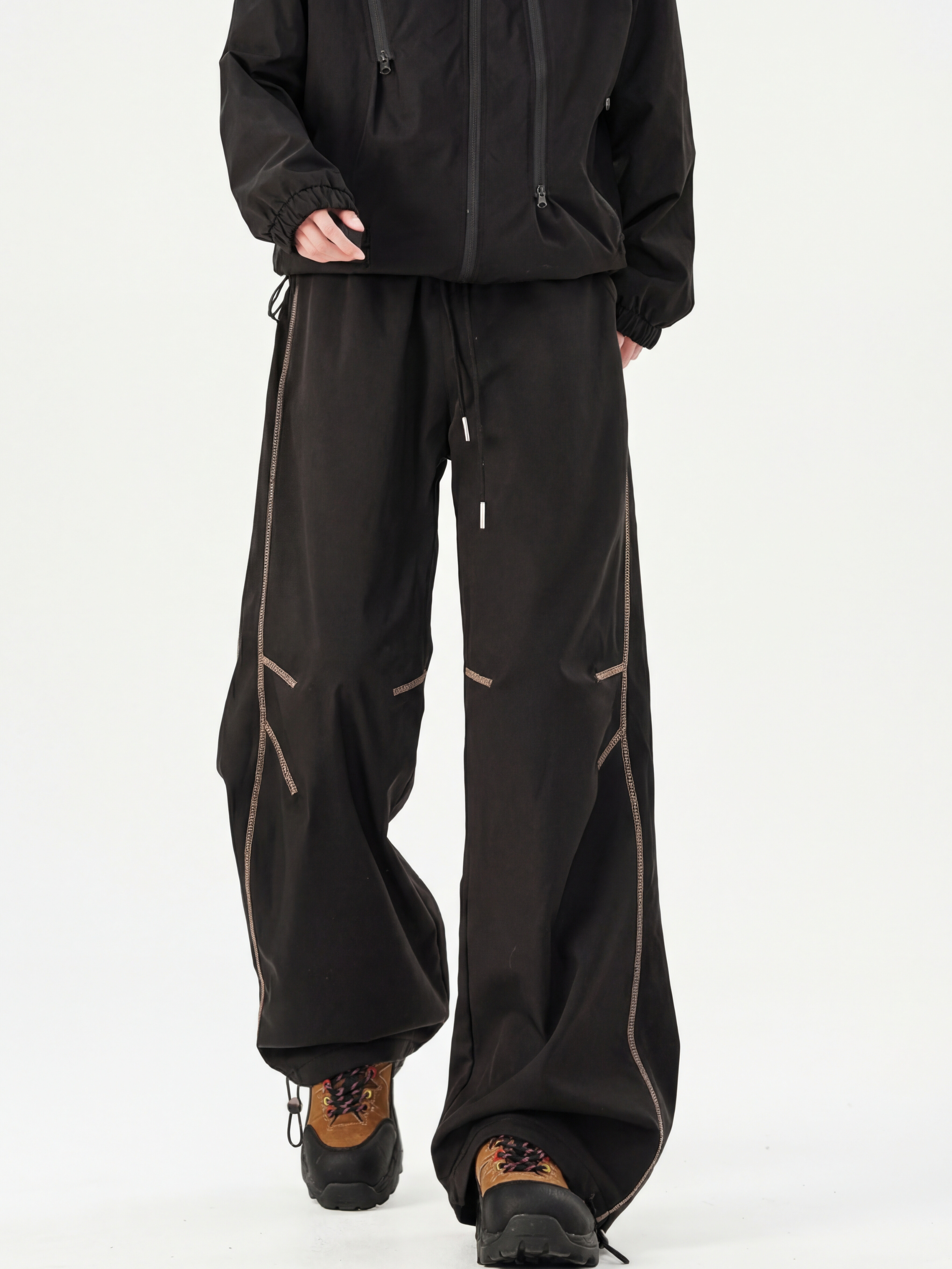 FireCoat - Contrast-Stitch Water-Repellent Fleece-Lined Pants