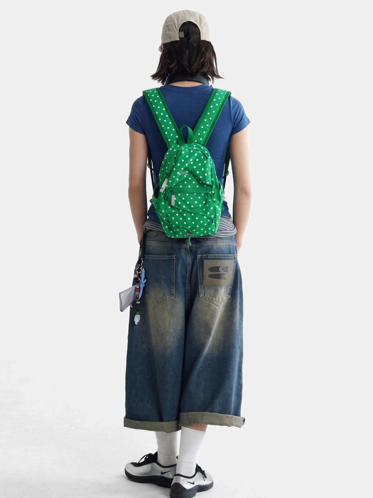 Glowline - Polka Dot Multi-Pocket Storage Backpack