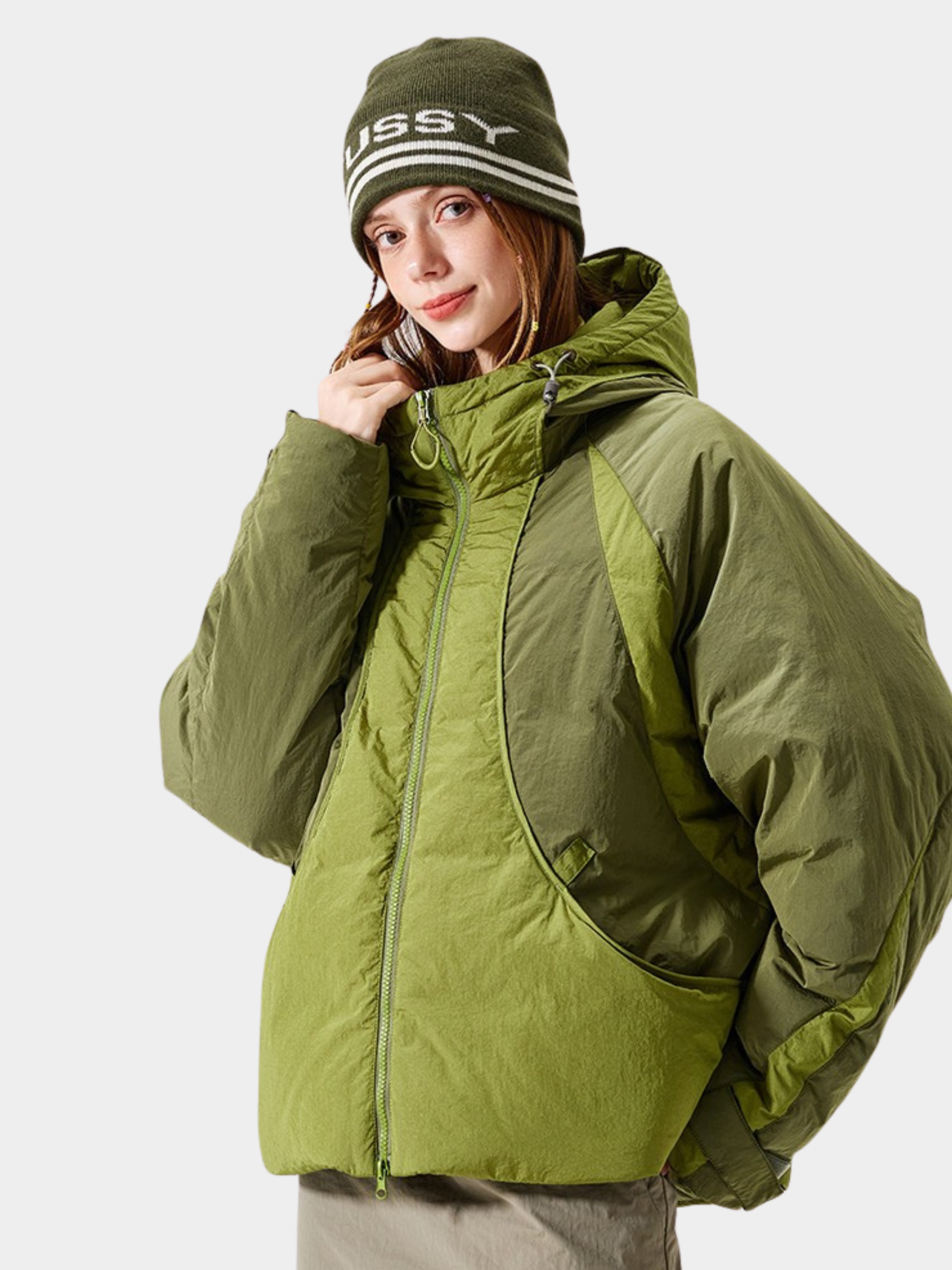 RavenPath - Women's Windproof & Water-Repellent 85% White Duck Down Jacket