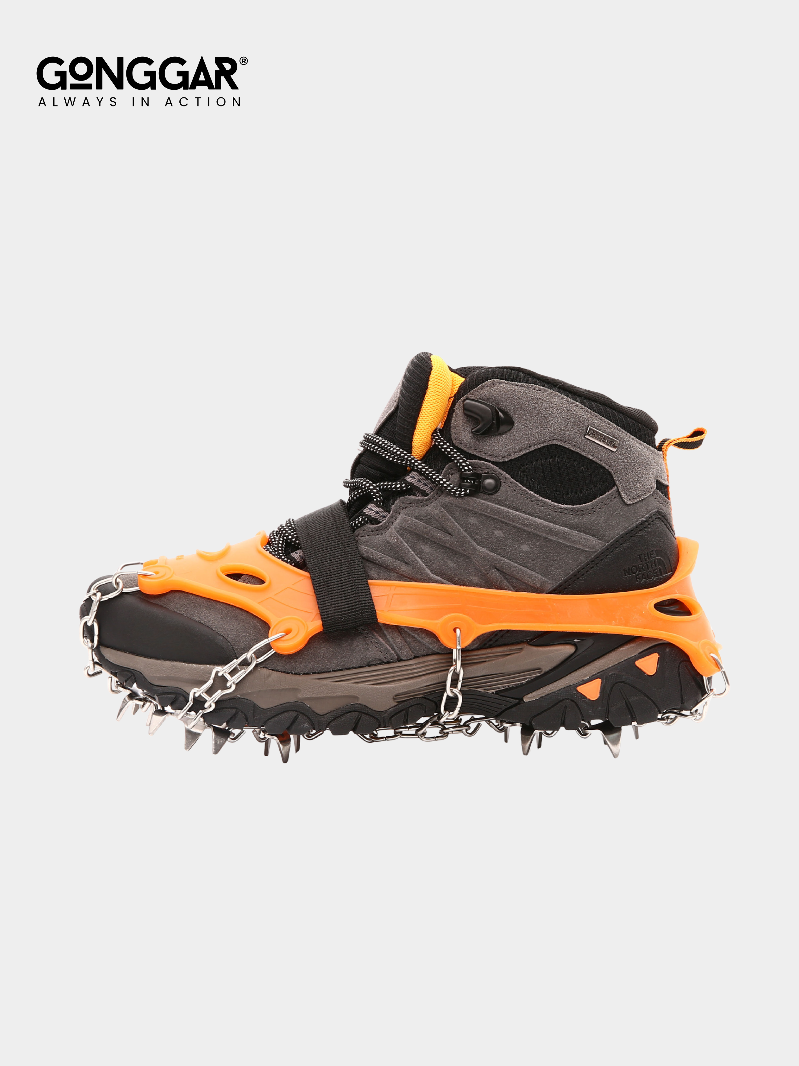 LightCoat - 19-Tooth Stainless Steel Anti-Slip Crampons