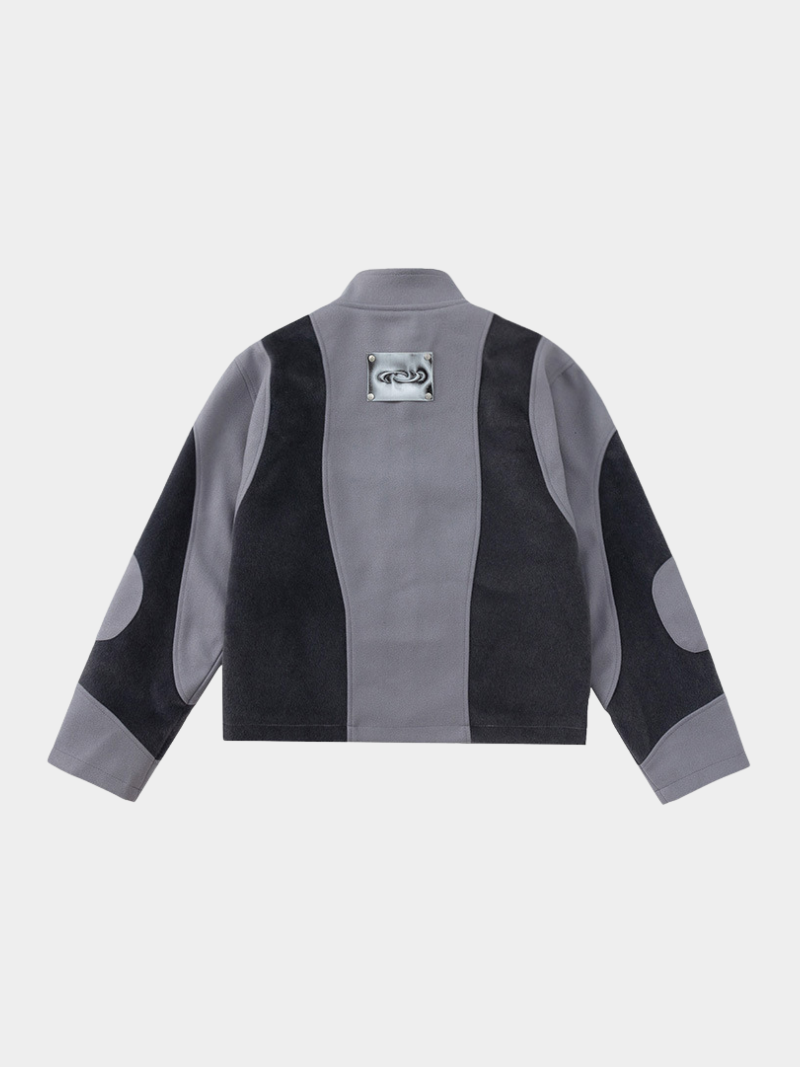CanyonCore - Unisex Retro Suede Colorblock Jacket GONGGAR SPORTS