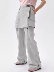 Summit - Women's Outdoor Water-repellent Soft Shell Loose Short Skirt