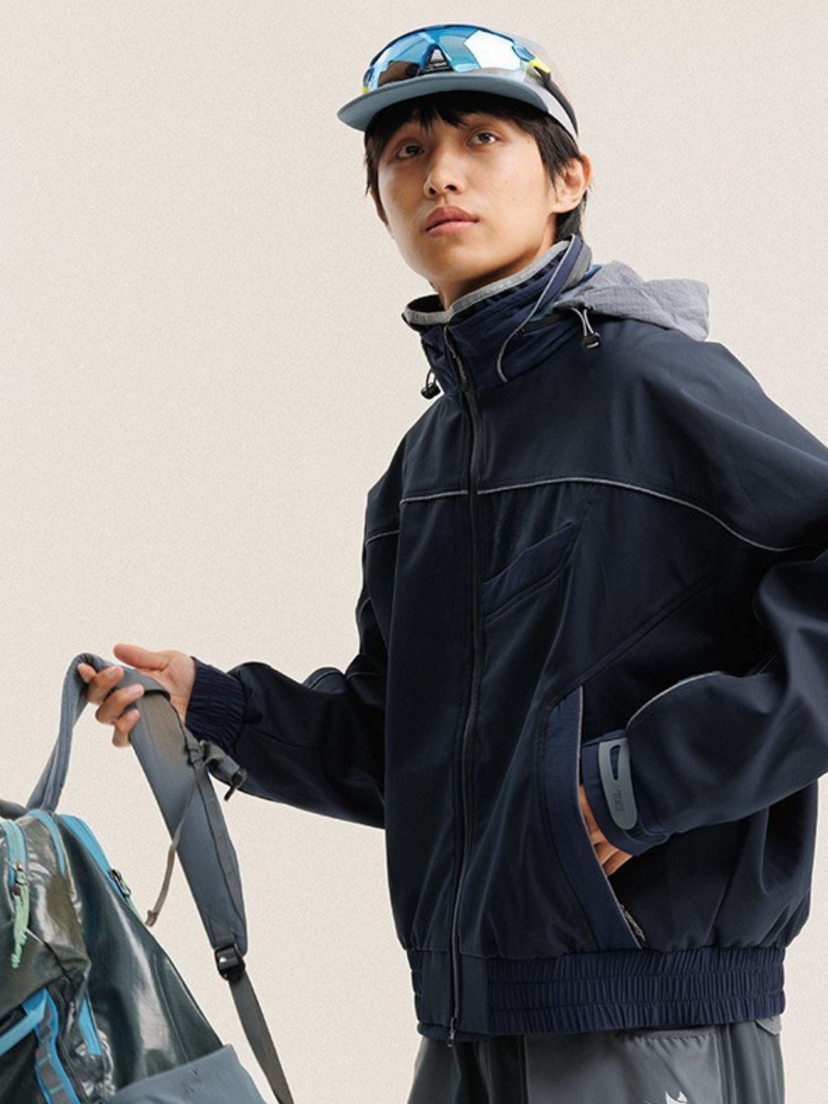 Sierra - Unisex Color-Block Waterproof Windproof Jacket