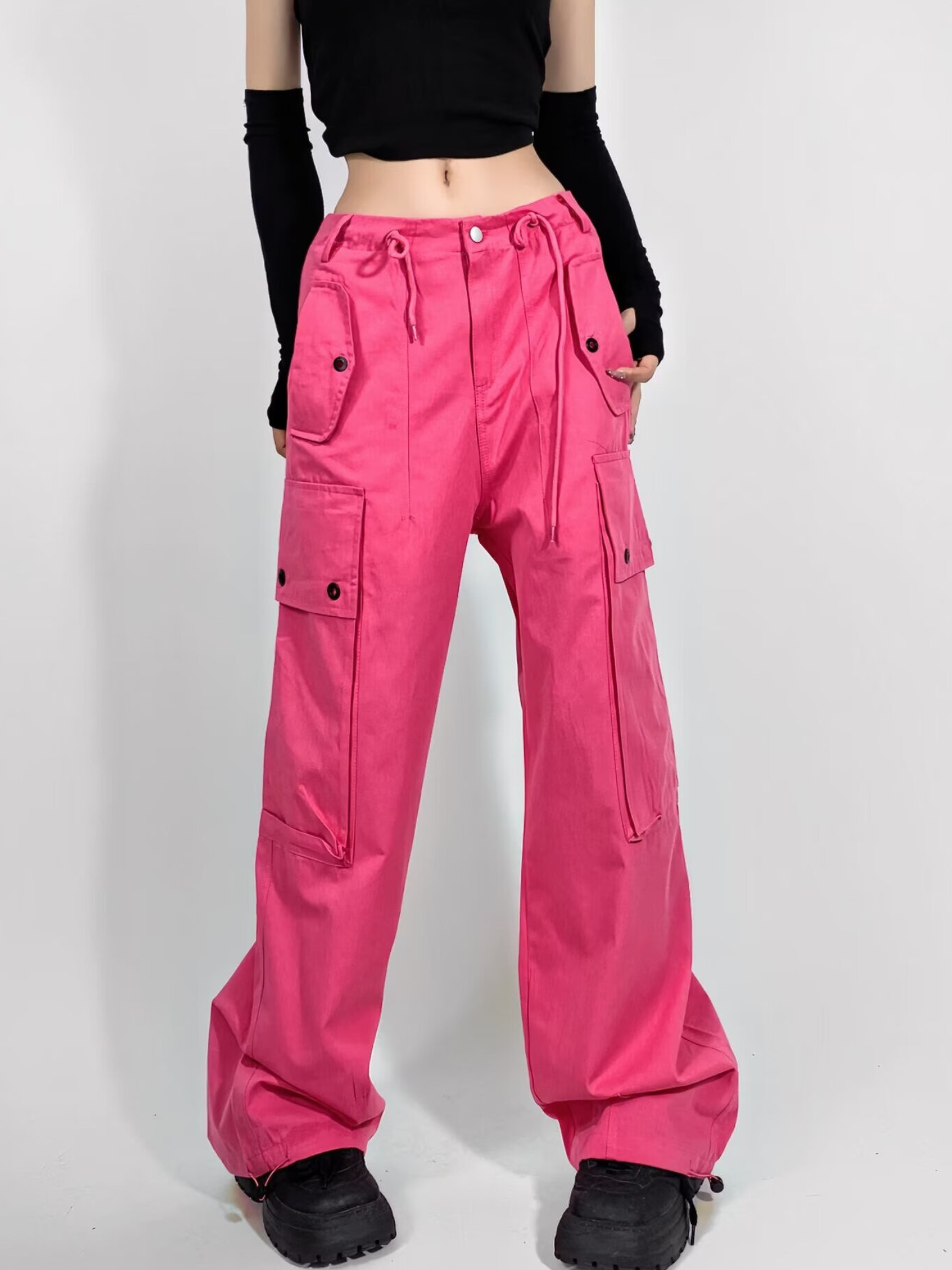 Thornridge - Women's Low-Waist Wide-Pocket Straight Pants