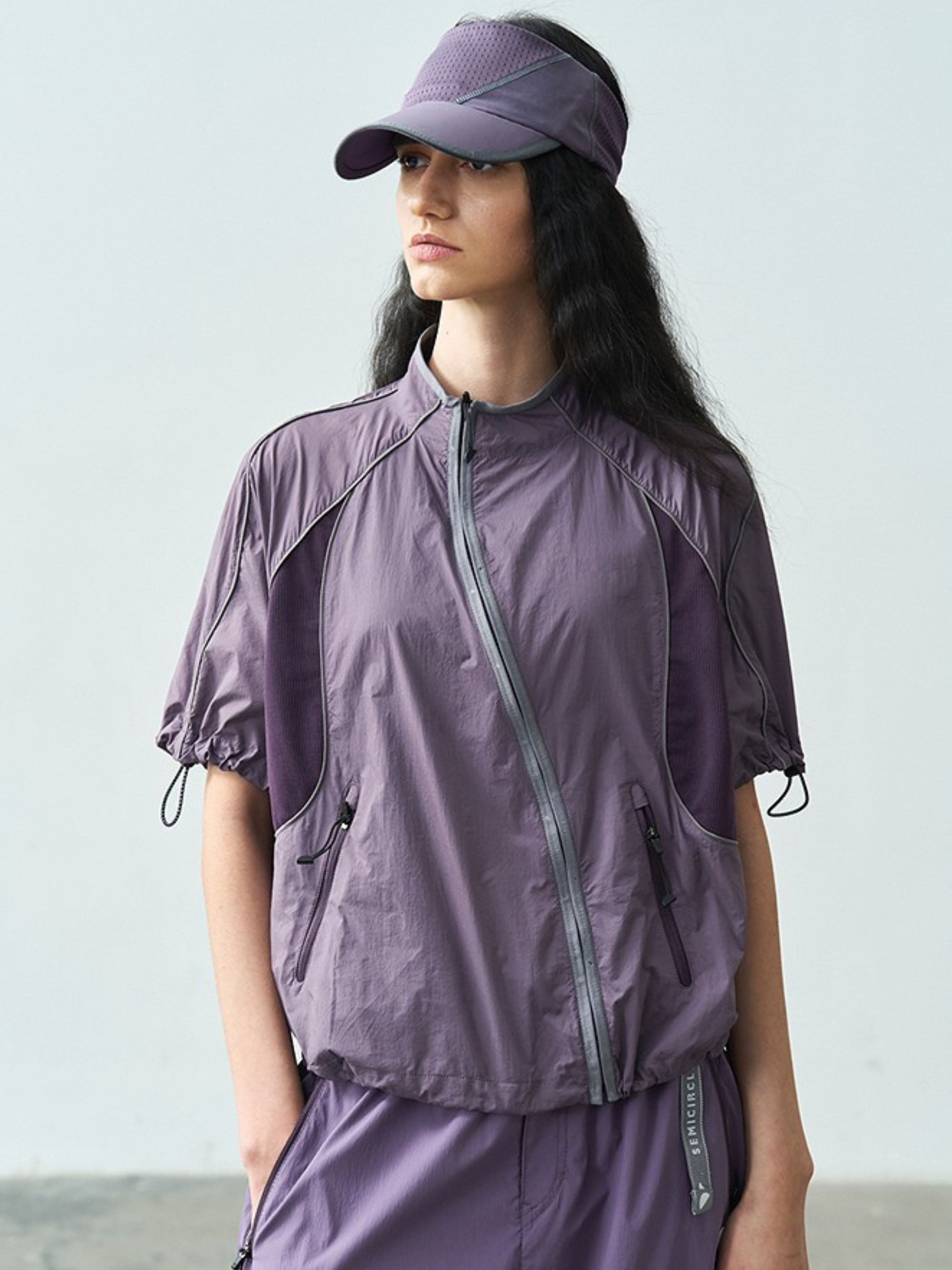 Cavecrack - Women's Mesh-Panel Breathable Short-Sleeve Cardigan