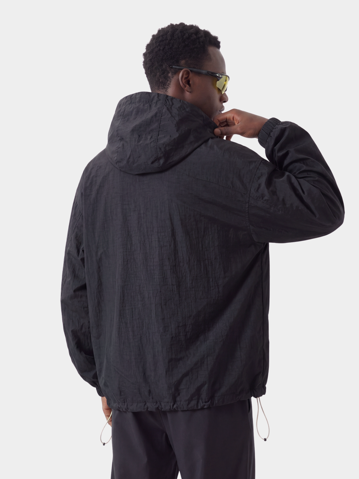 EdgePack - Unisex Half-Zip Water-Repellent Hooded Jacket