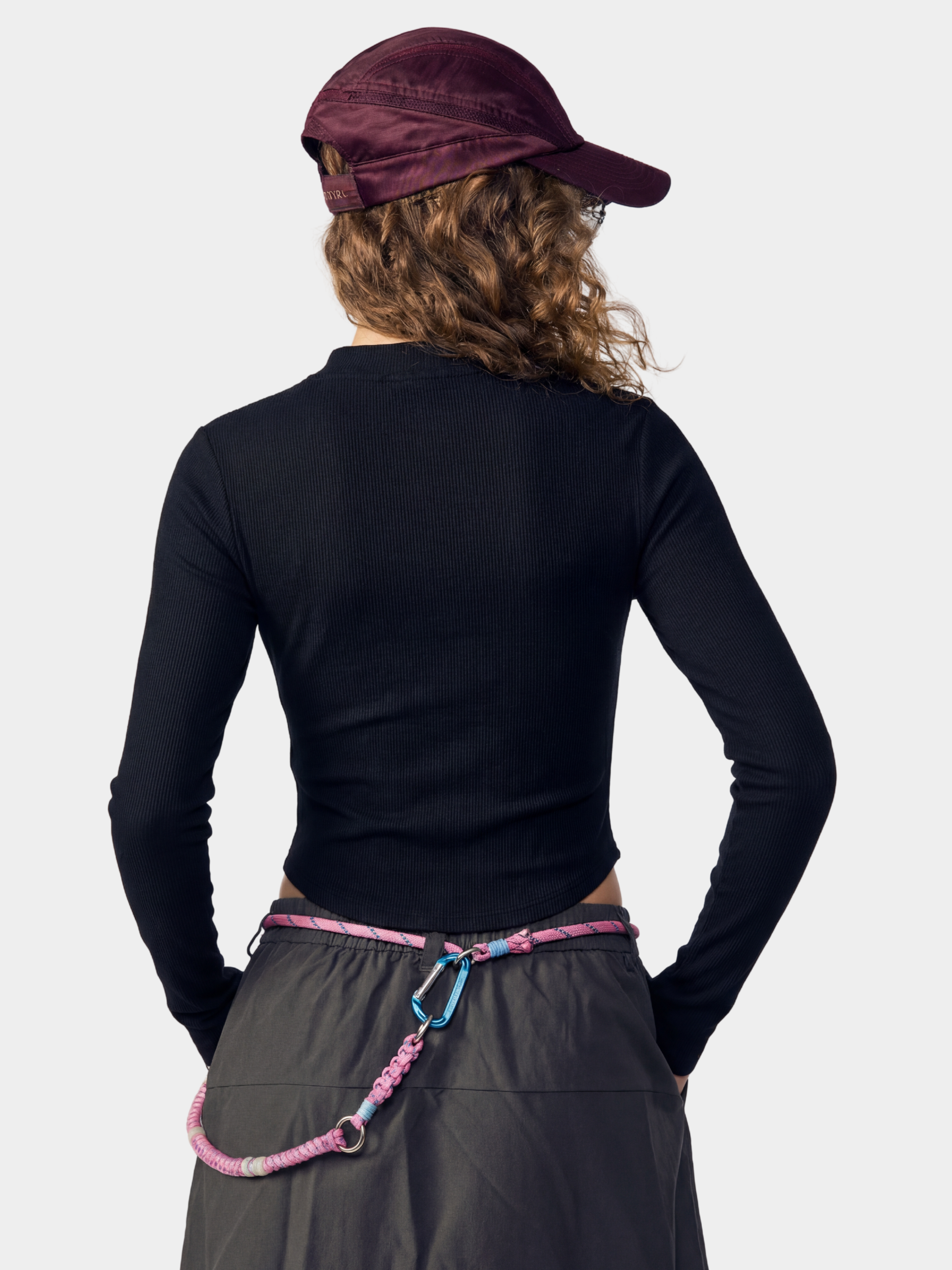 Canyonnest - Women's Fleece-Lined Curved-Hem Long Sleeve Top