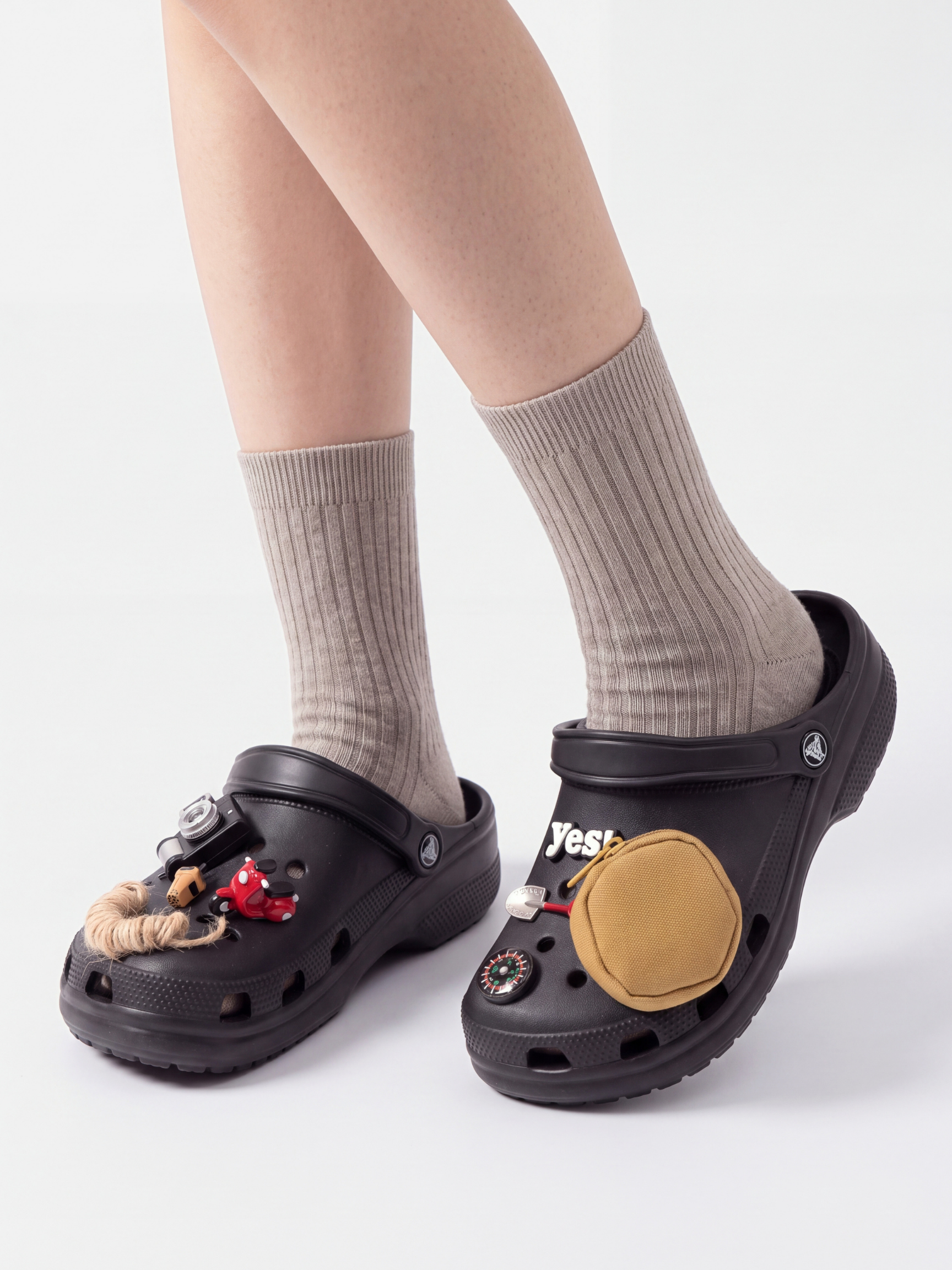 DewBud - Camping-Inspired Removable Shoe Charms