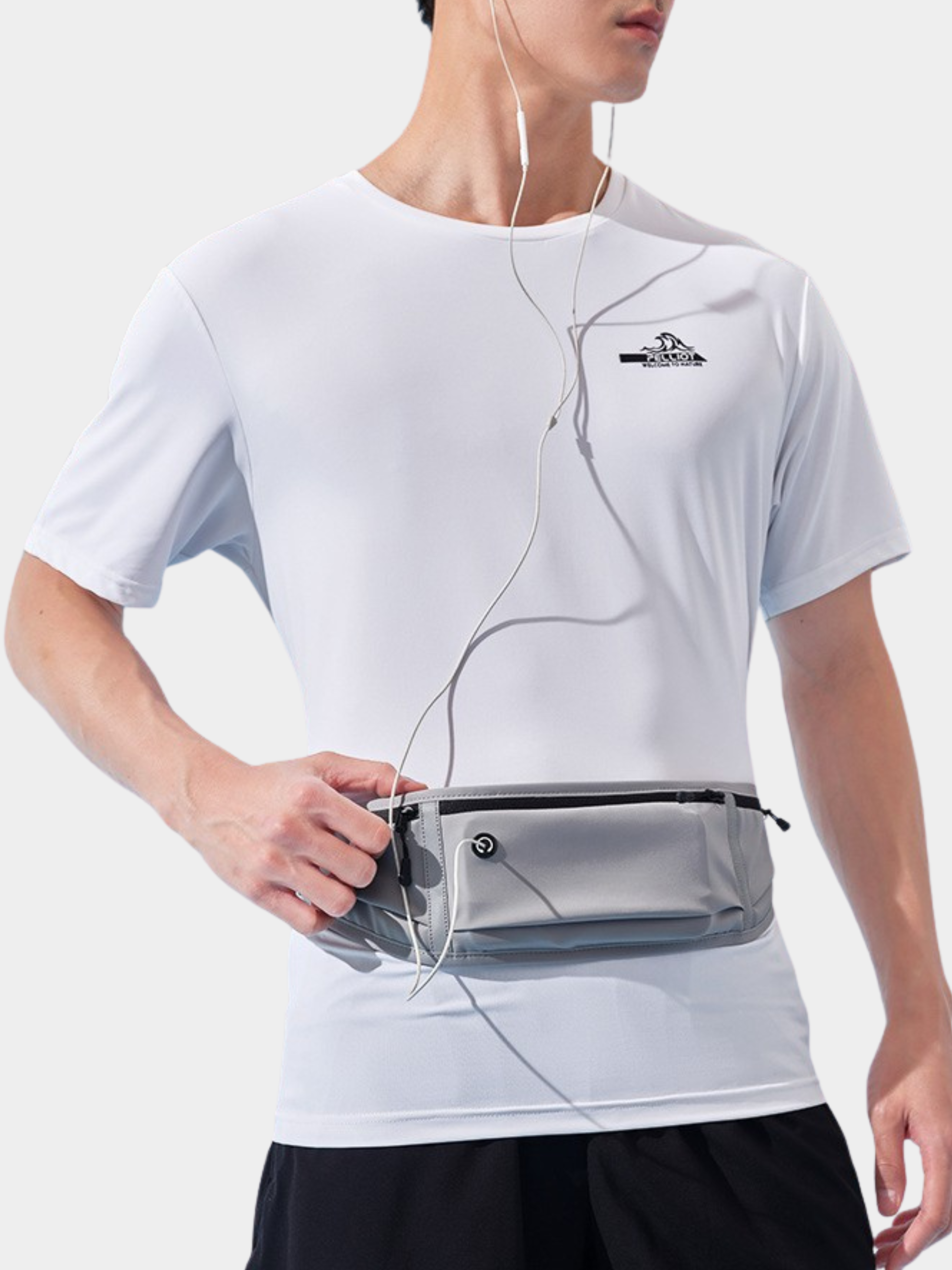 CougarPeak - Lightweight Reflective Fitness Crossbody Chest Bag