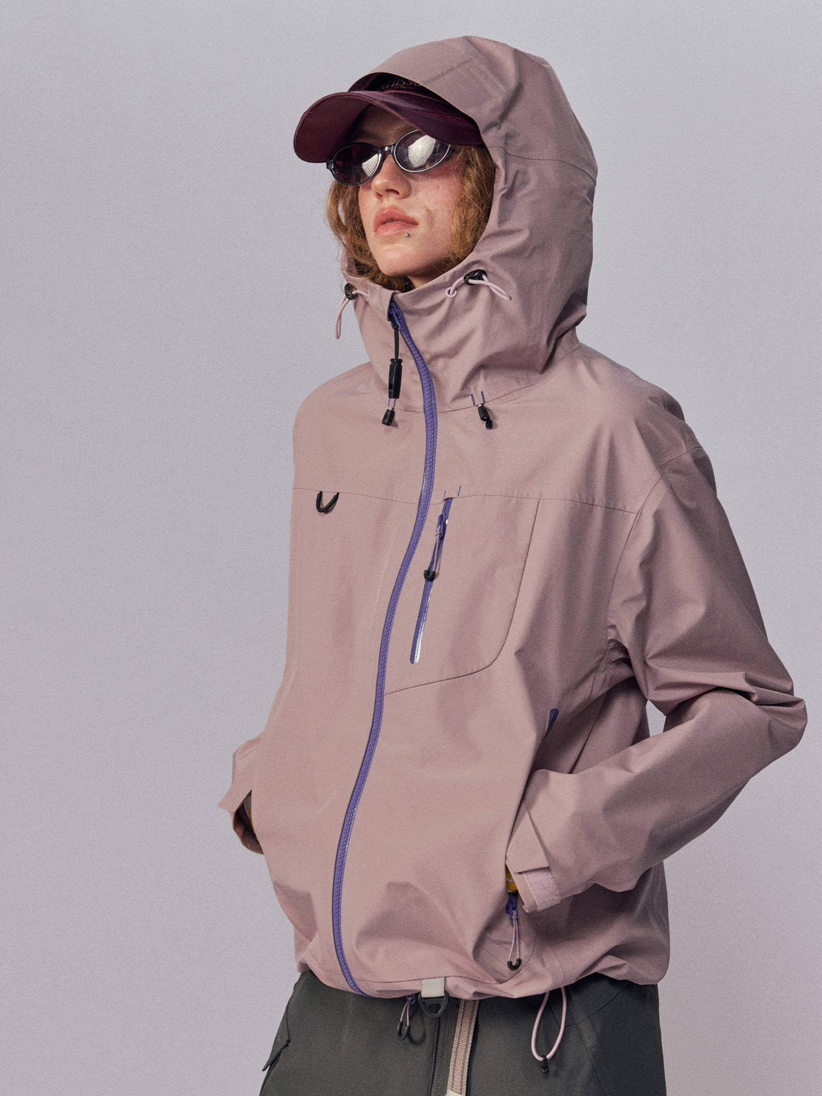 Wildcliff - Unisex C6 Water-Repellent Hiking Shell Jacket