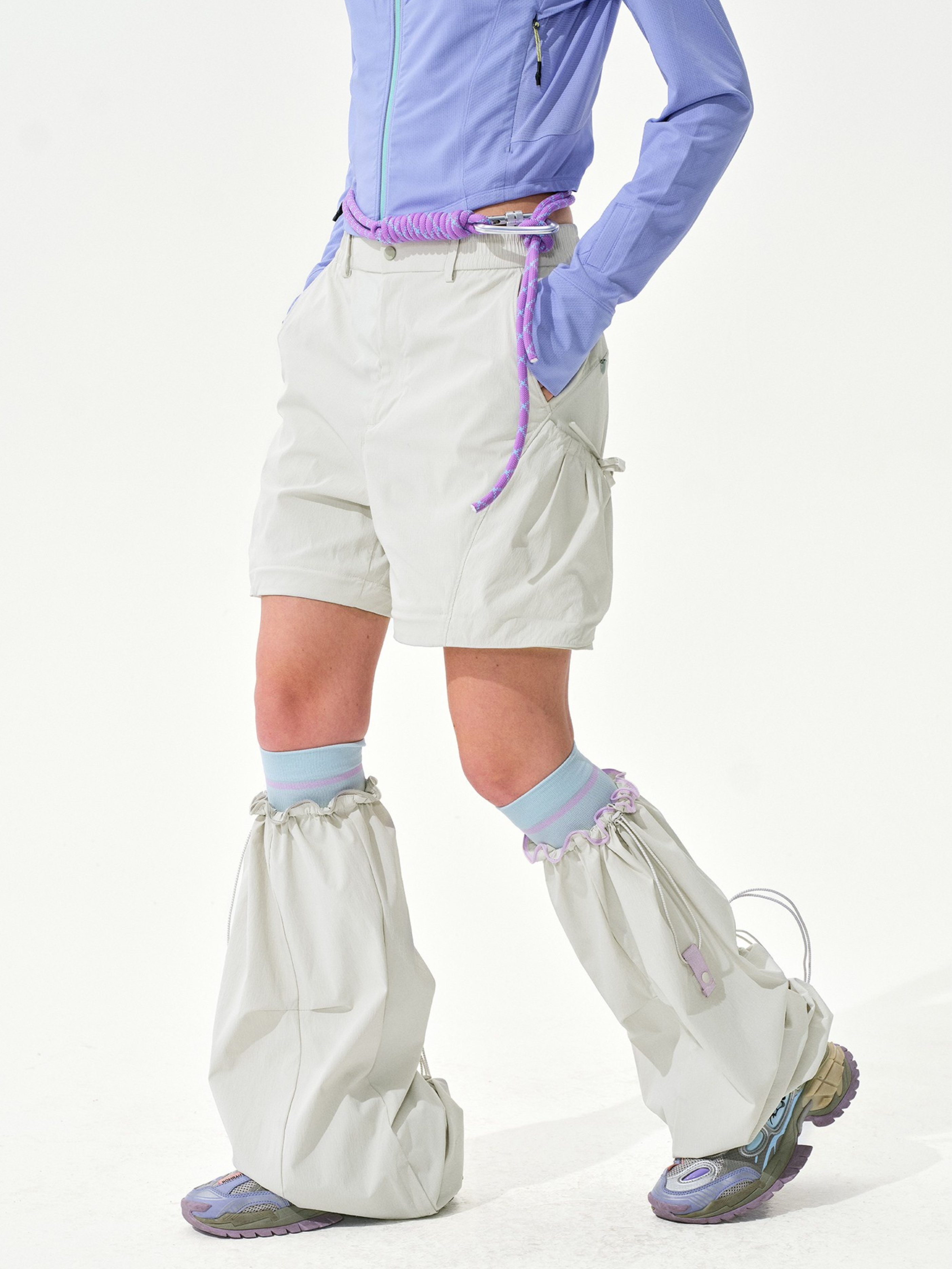 Aquafield - Women’s Scotchgard moisture-wicking detachable long shorts