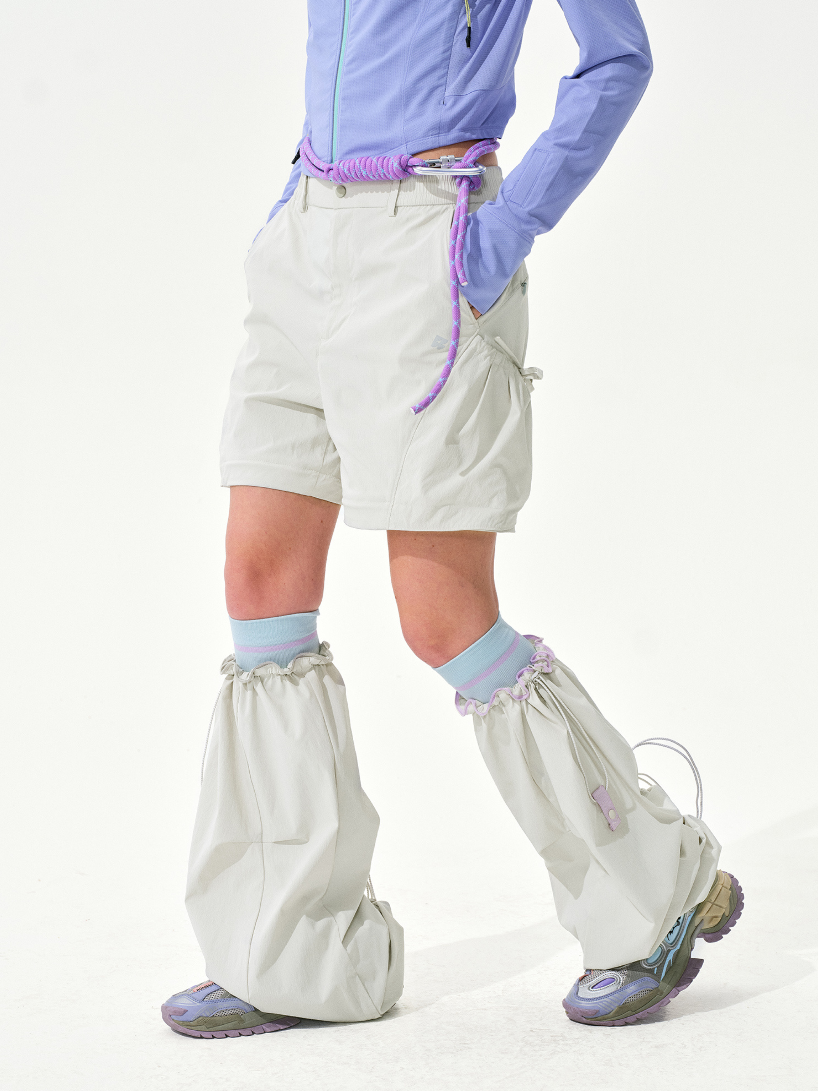 Aquafield - Women’s Scotchgard moisture-wicking detachable long shorts