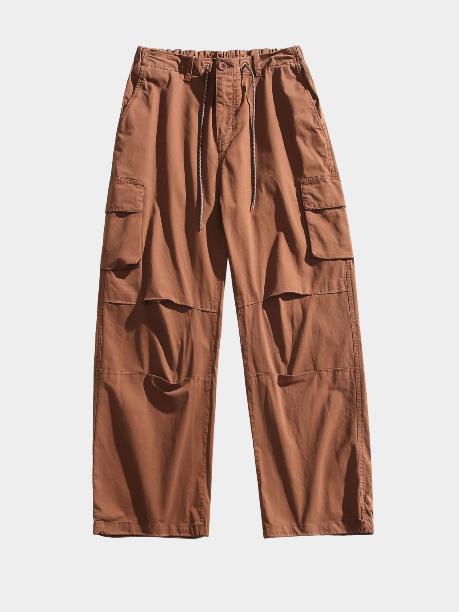 EagleNest - Unisex Loose Straight-Leg Utility Pants with Adjustable Hem GONGGAR SPORTS