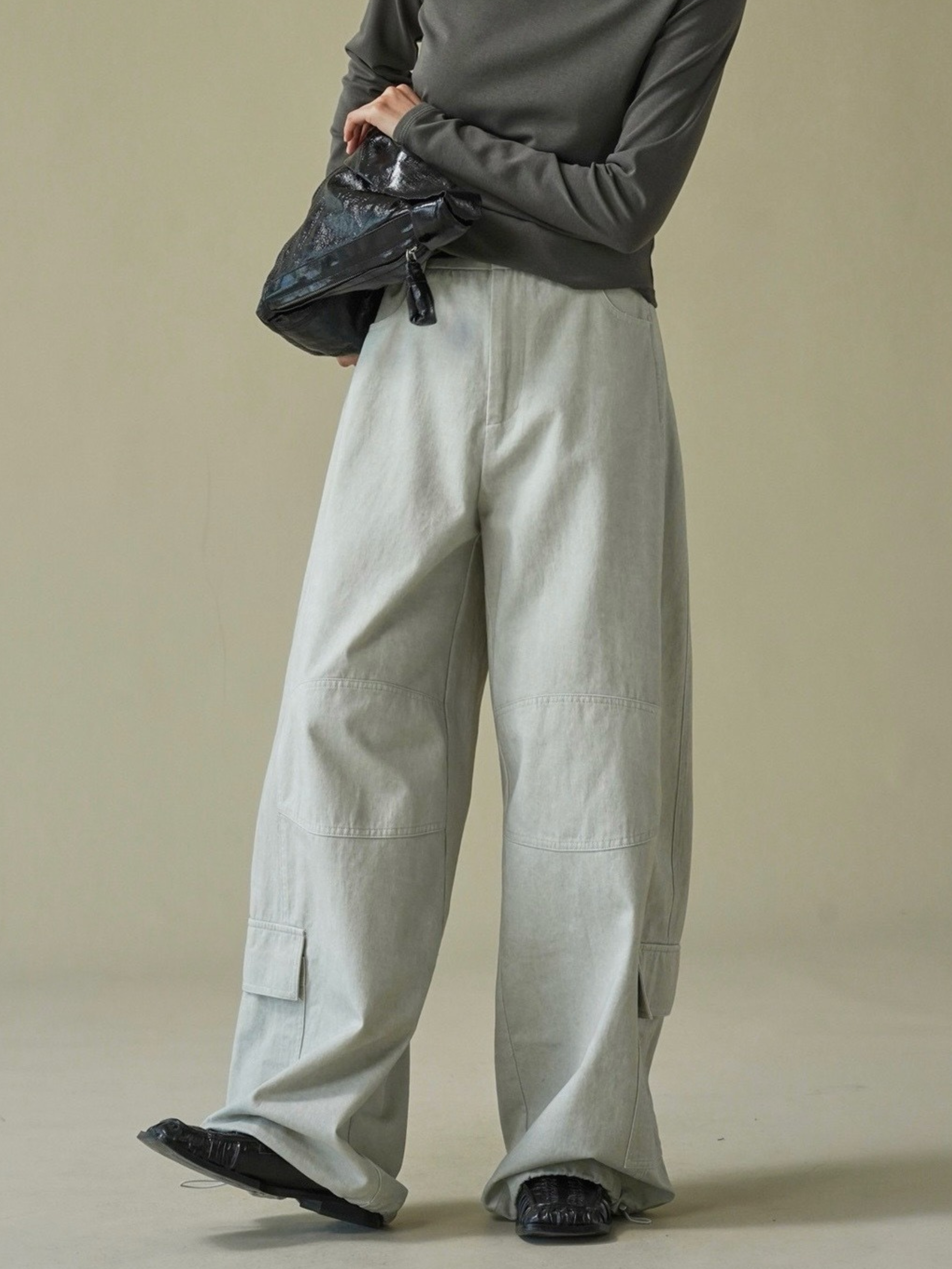 Aquacrest - Women's Wash Utility Large Pockets Cargo Pants