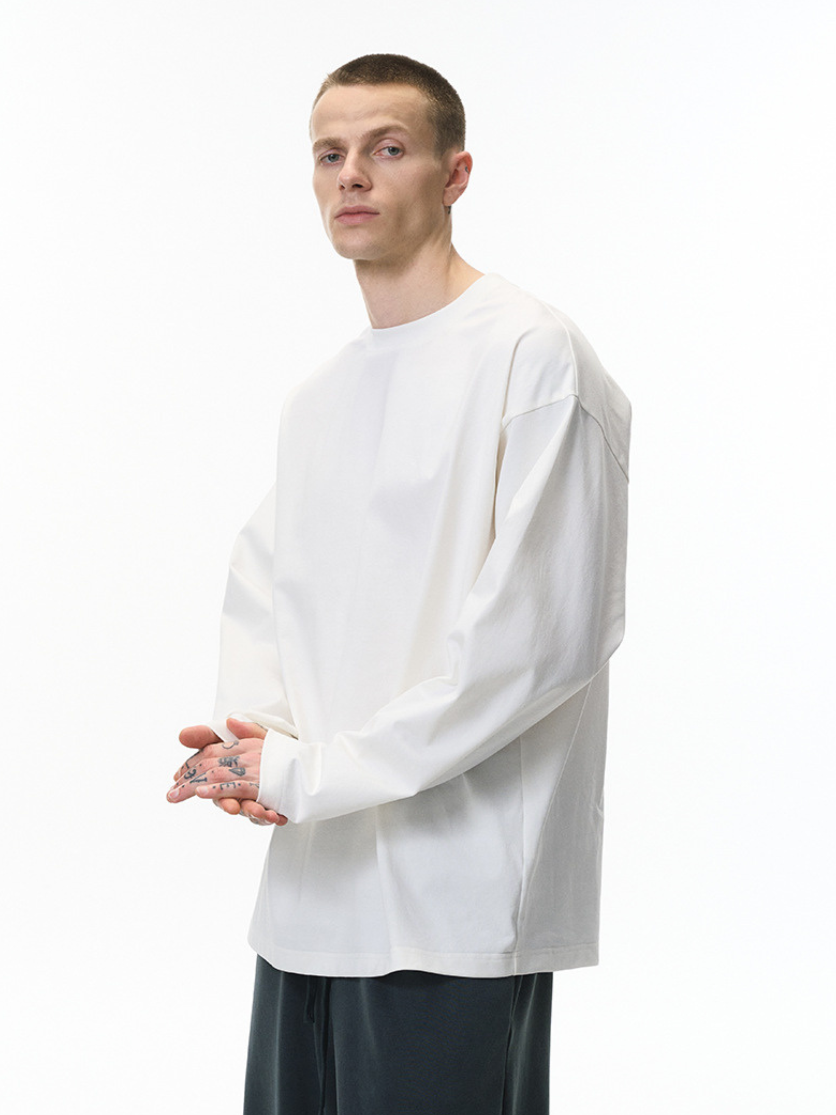 Veldt - Sorona® Stretch 260G Heavyweight Long Sleeve T-Shirt