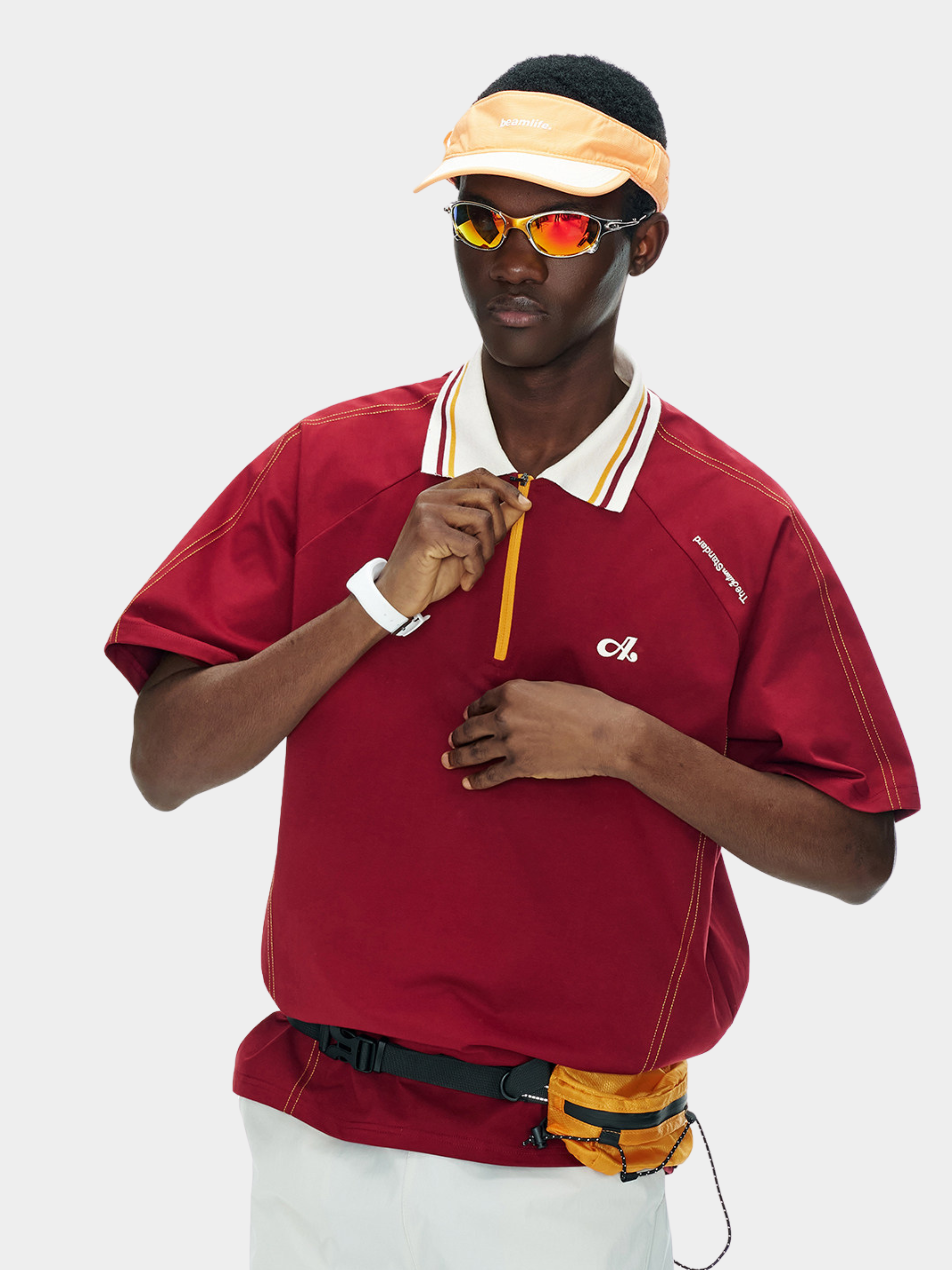 MesaZone - Men's Cooling Quick-Dry Polo T-Shirt