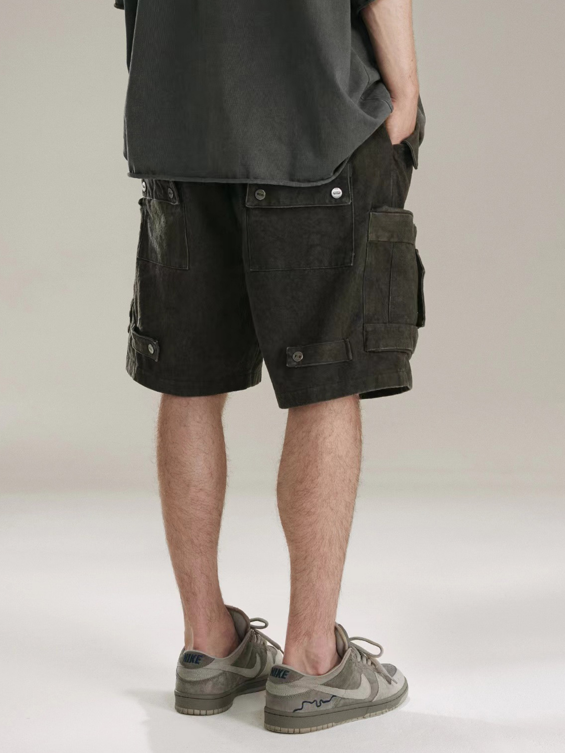 BlazeBench - Men's Tie-Dye Shorts GONGGAR SPORTS