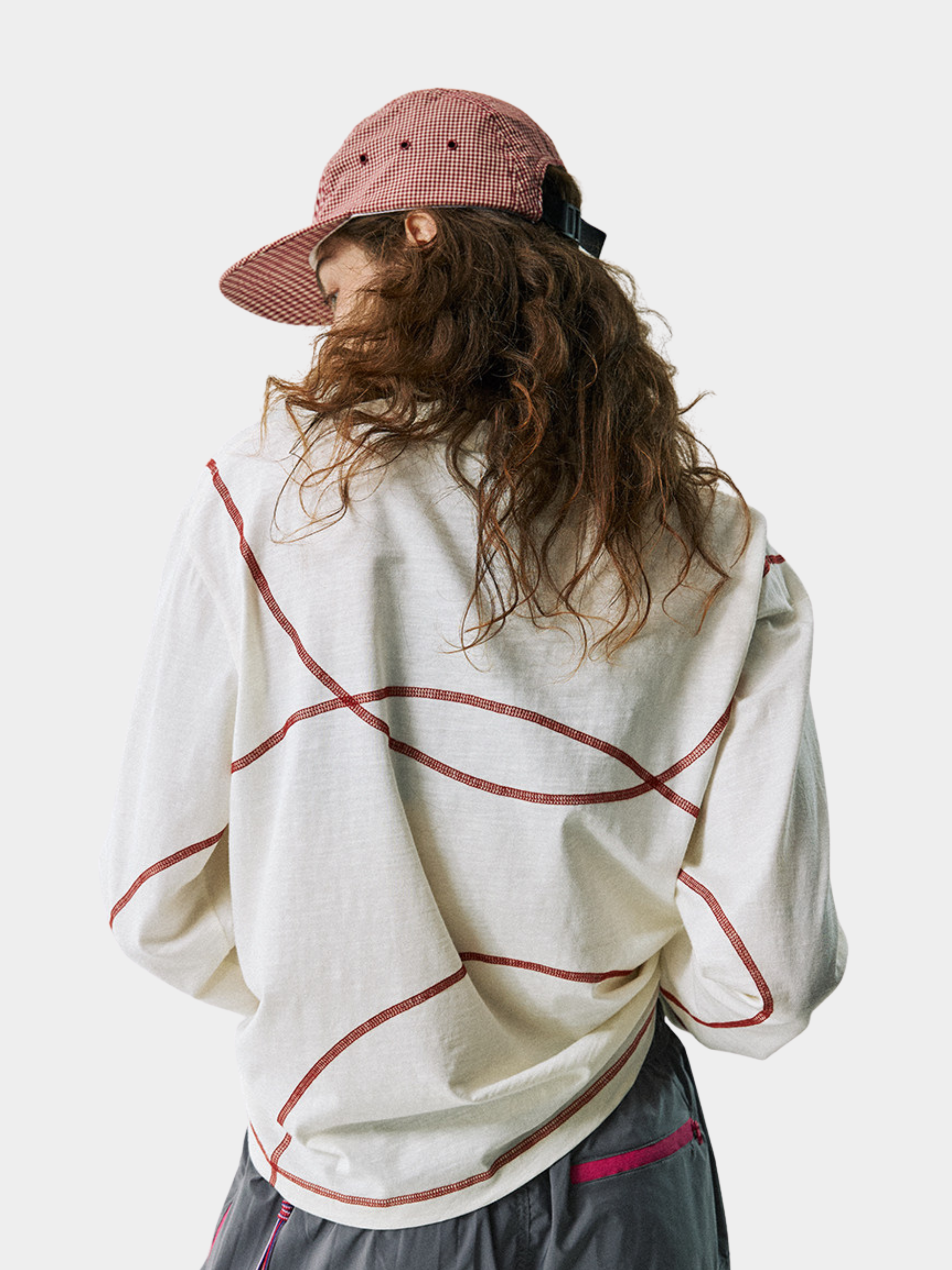 Glacialwind - Unisex Slub Cotton Breathable Running Long Sleeve