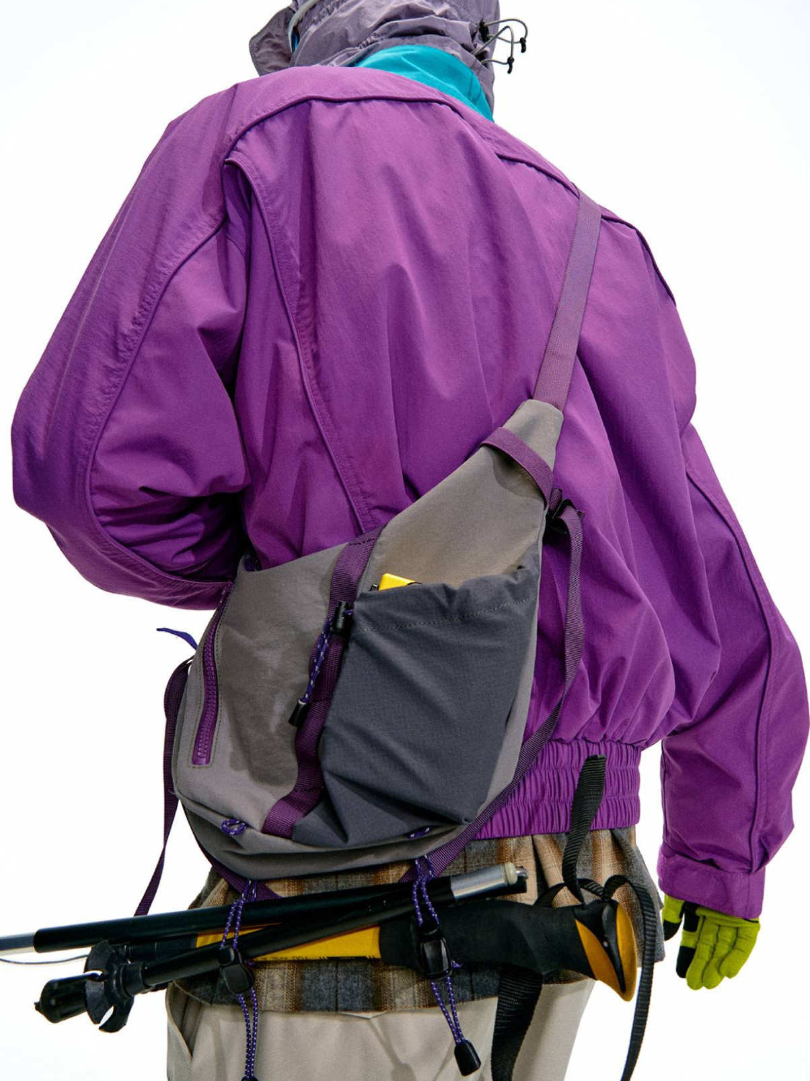 Feralwind - Multi-Functional Colorblock Crossbody Bag