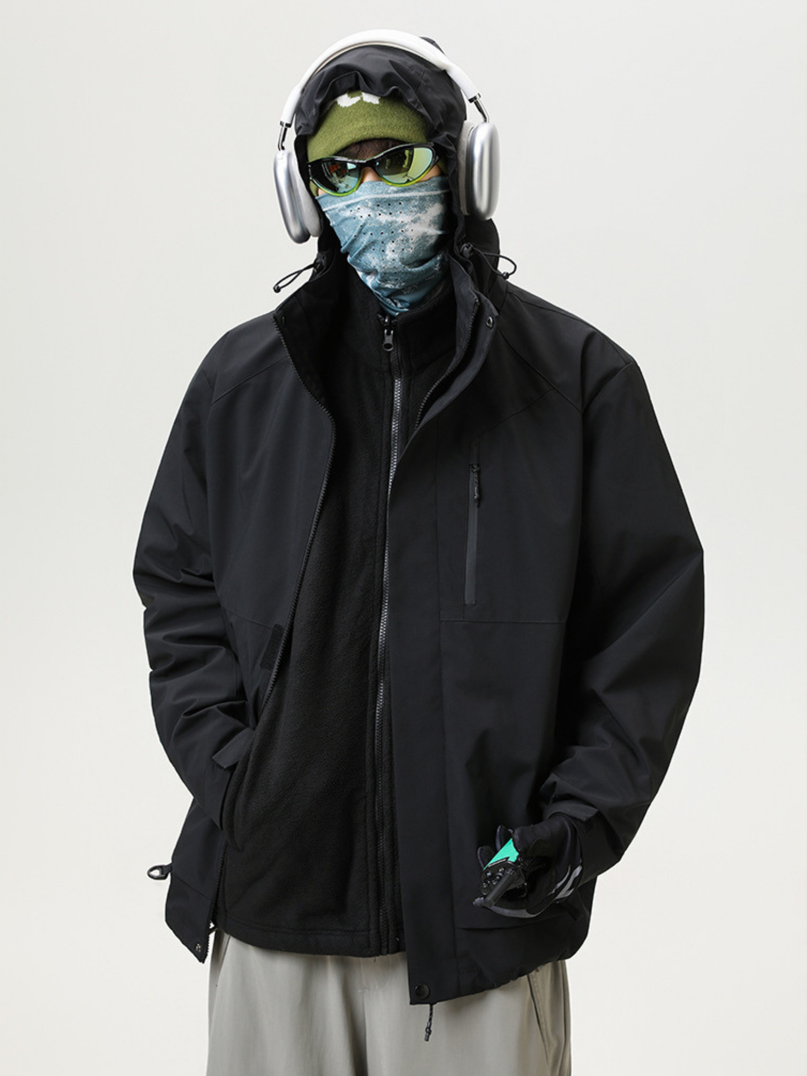 Spirewood - Unisex 3-in-1 Detachable Utility Jacket