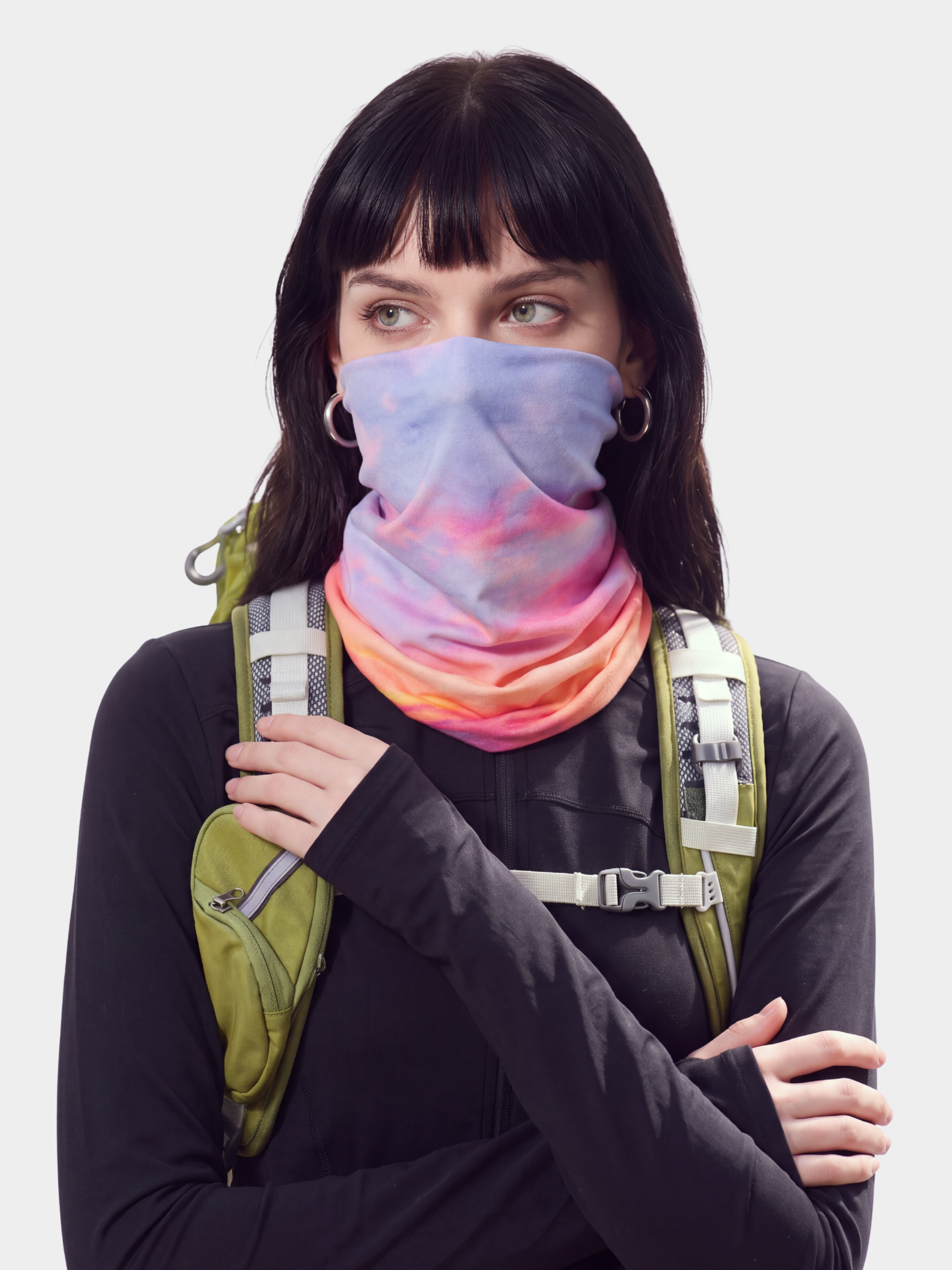 FrostDrift - UPF50+ Cooling Quick-Dry Sun Protection Face Cover