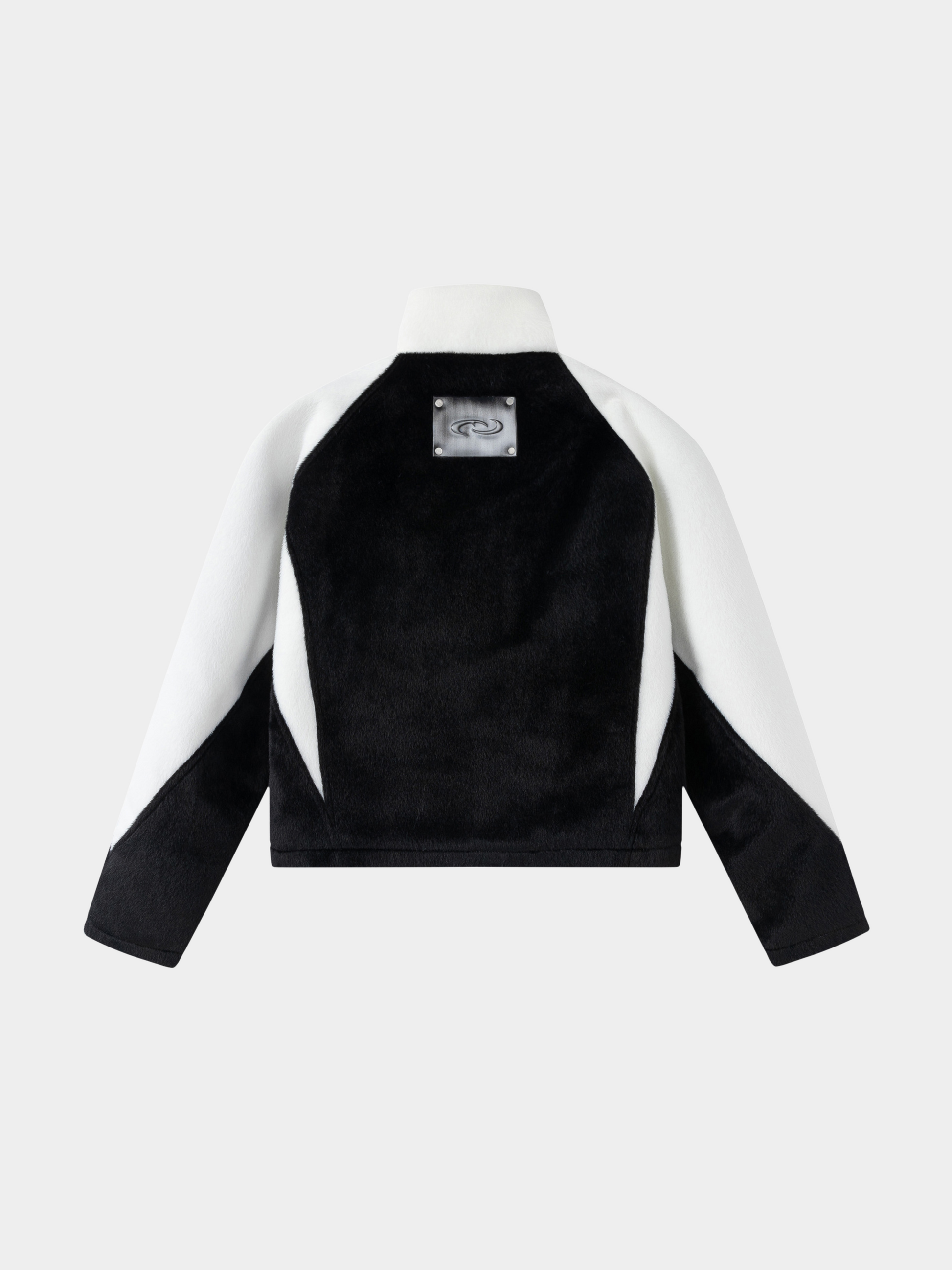 CanyonCrate - Unisex Retro Suede Panel Fleece-Lined Jacket GONGGAR SPORTS