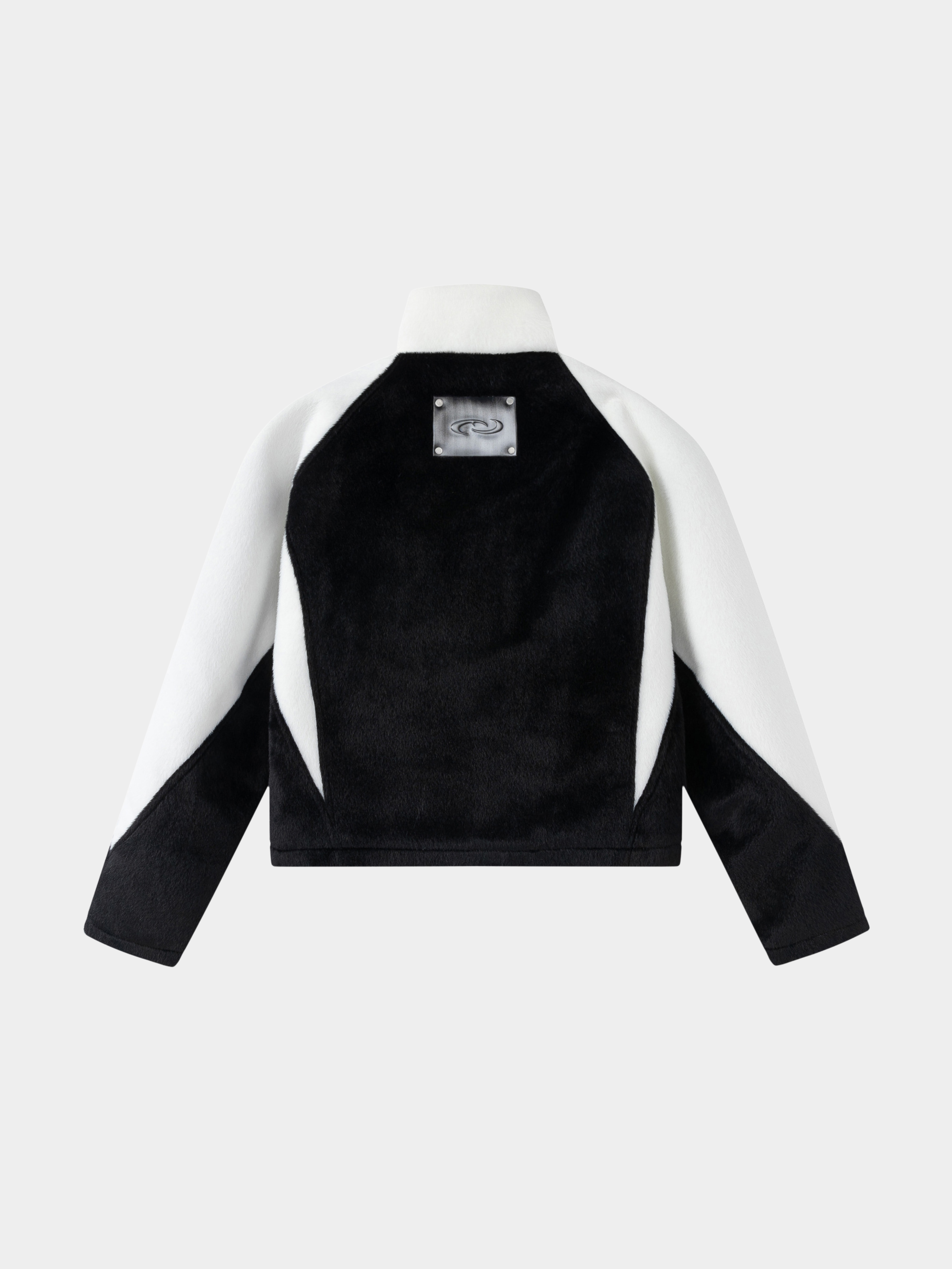 CanyonCrate - Unisex Retro Suede Panel Fleece-Lined Jacket GONGGAR SPORTS