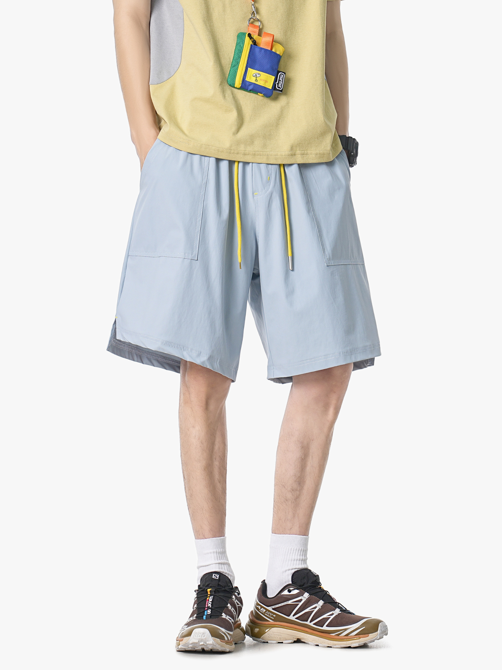 FrostShell - Cooling Breathable Wide-Leg Shorts