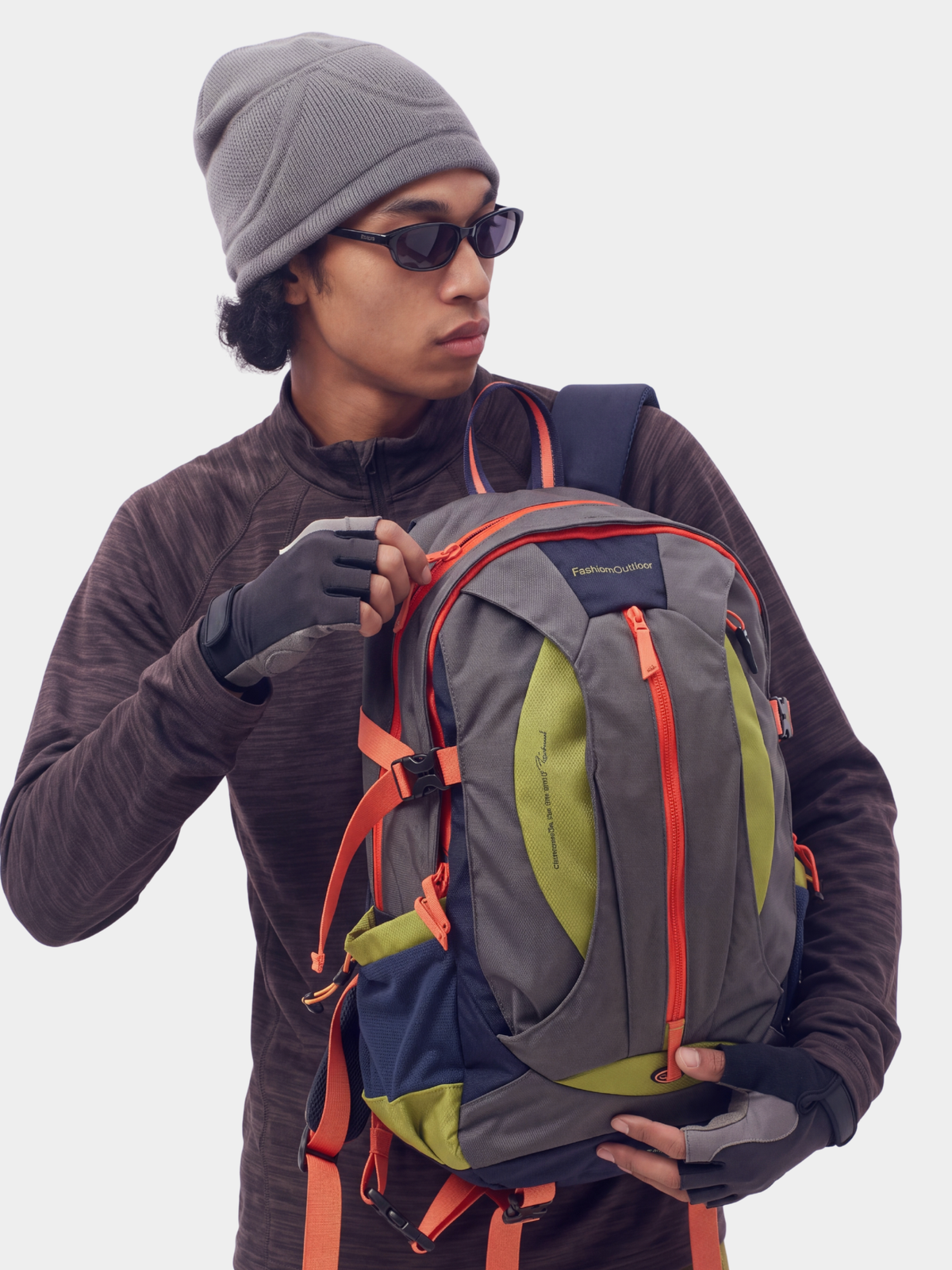 TrailMist - Water-Repellent Multi-Compartment Backpack