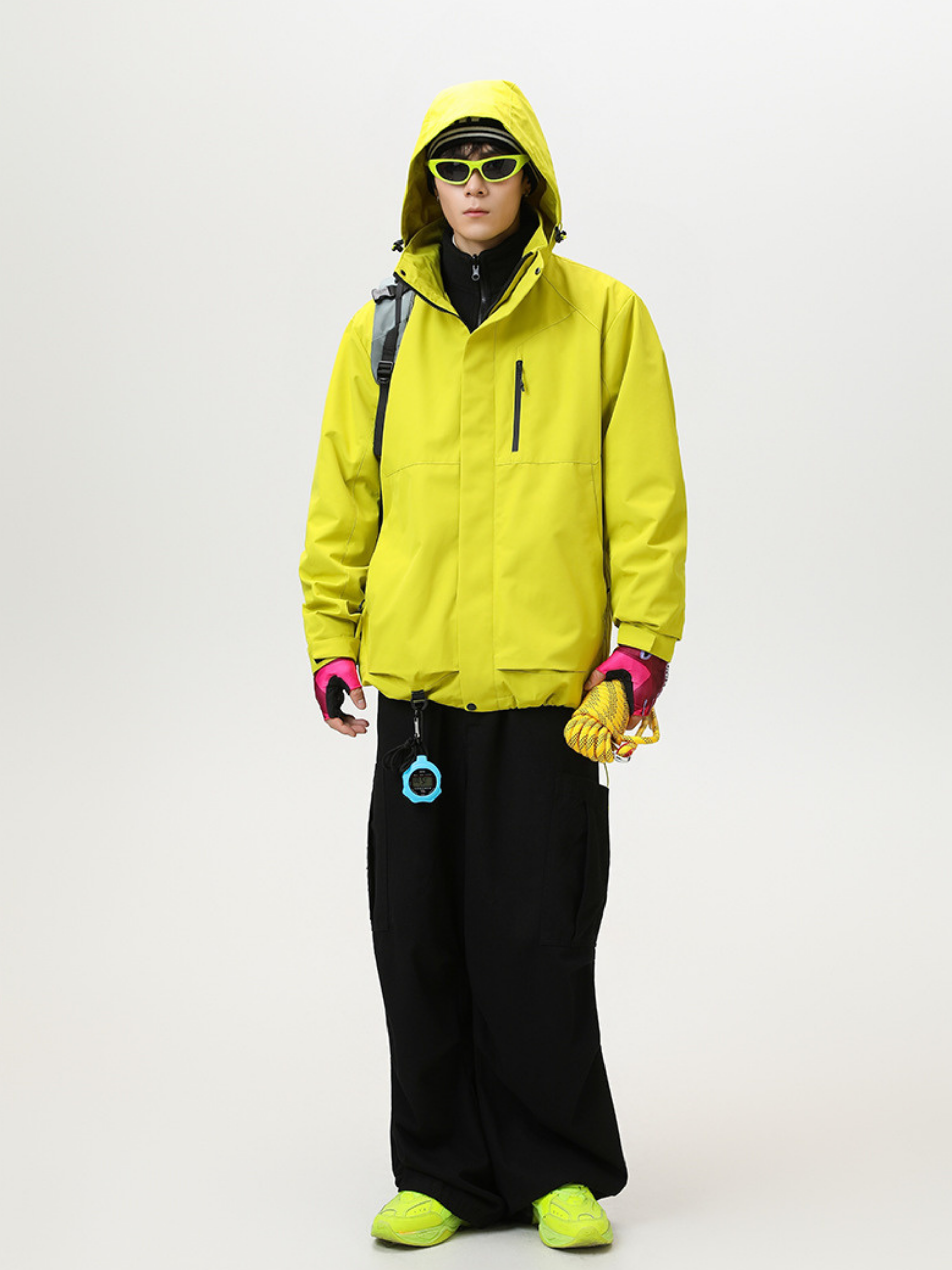 Spirewood - Unisex 3-in-1 Detachable Utility Jacket