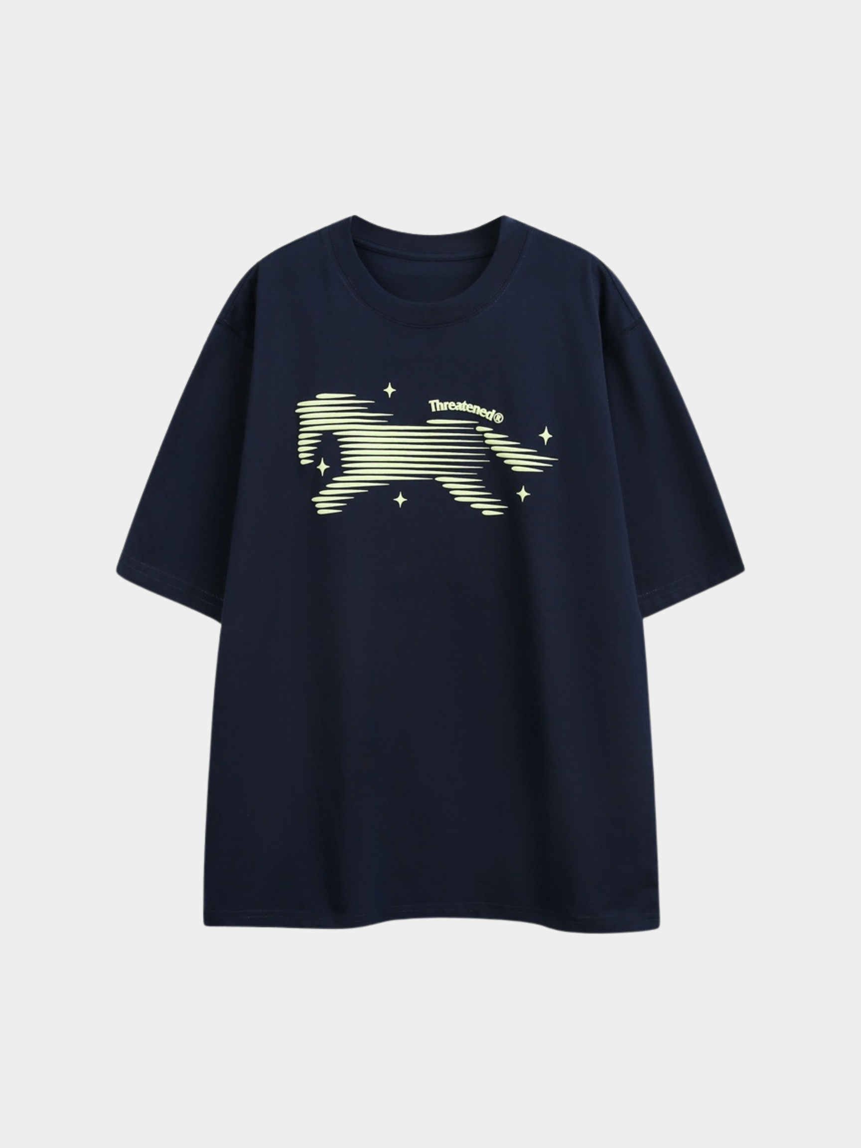 GallopTee - Unisex Graphic Print Relaxed Fit Short Sleeve T-Shirt