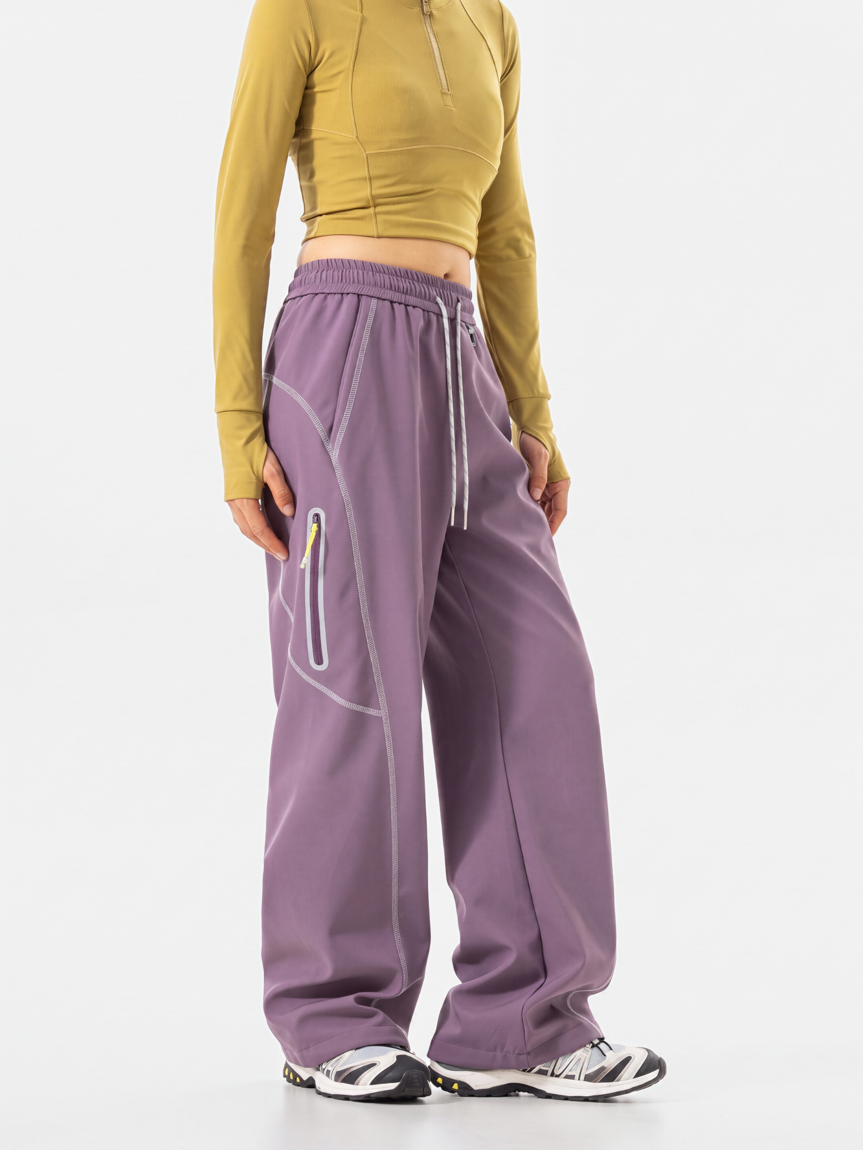 HeatVeil - Water-Repellent Thermal Fleece Windproof Pants