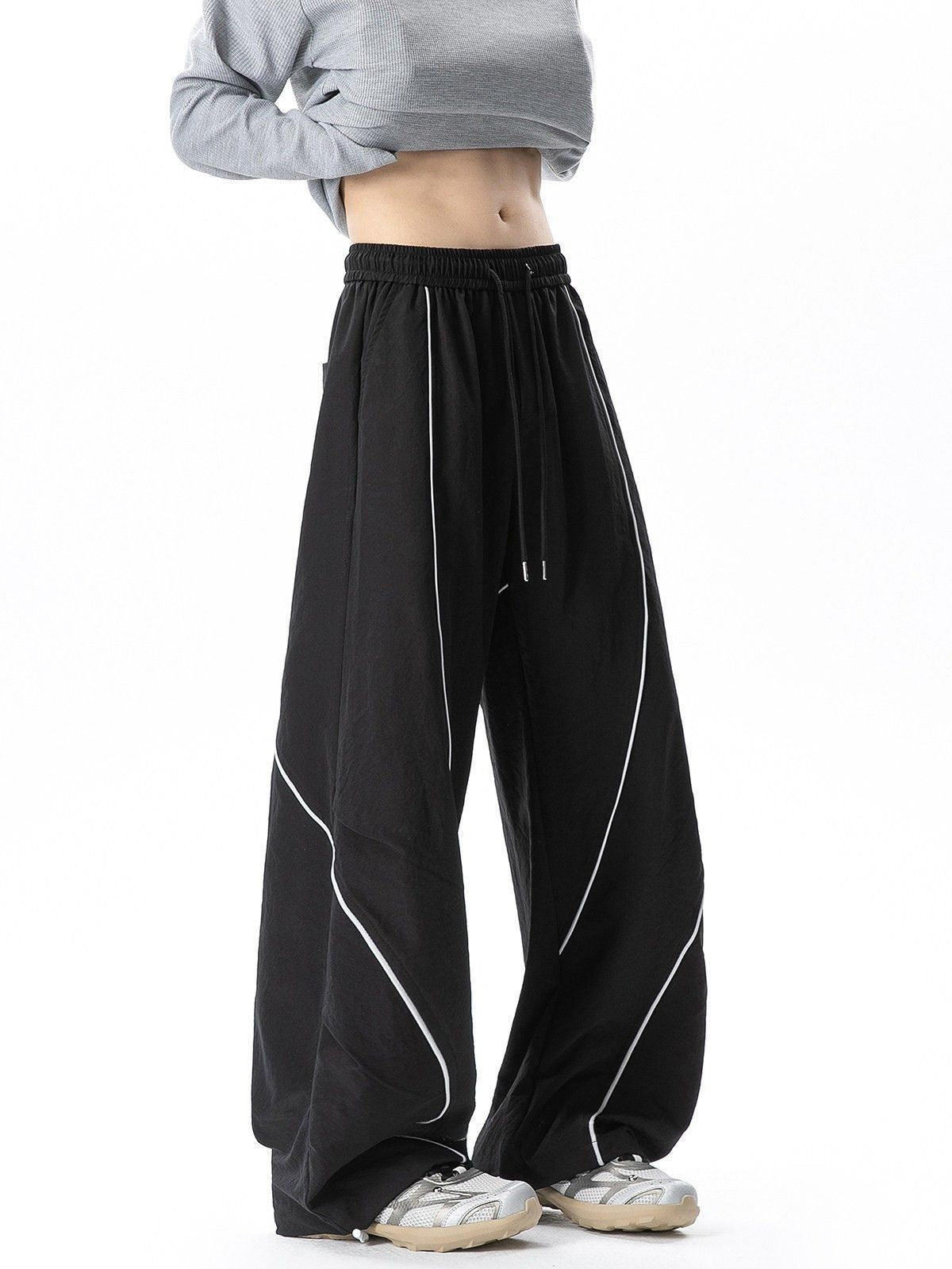 Crossridge - Unisex Water-Repellent Color-Block Paratrooper Pants