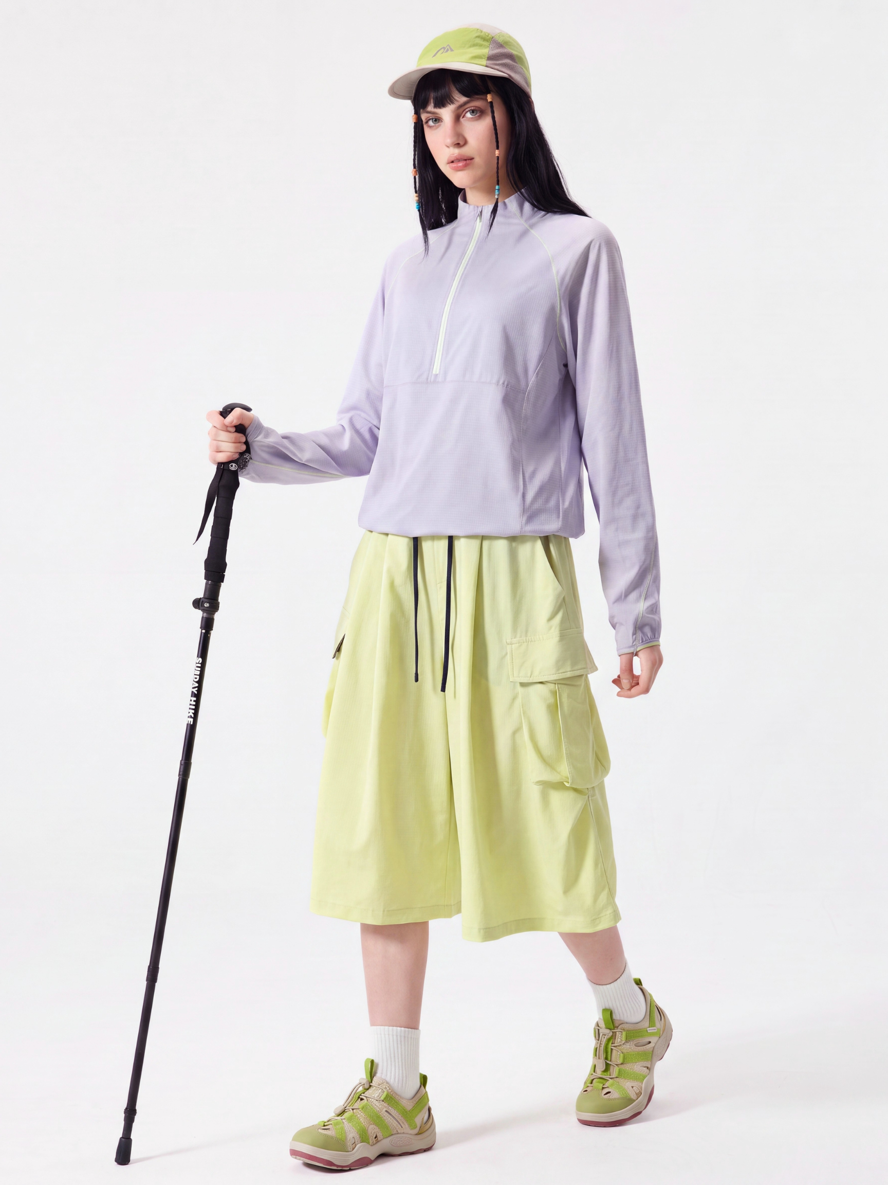 CreekGlide - Women's Water-Repellent Quick-Dry Multi-Pocket Cropped Pants