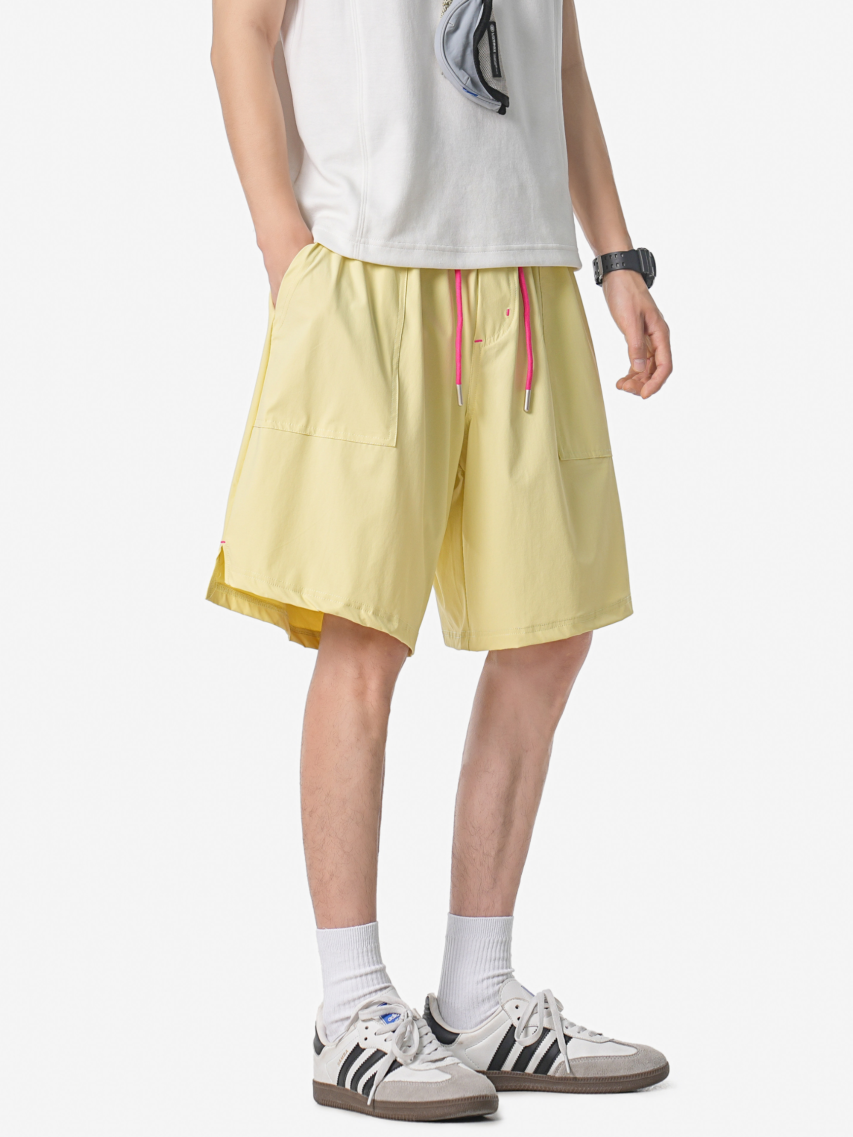 FrostShell - Cooling Breathable Wide-Leg Shorts
