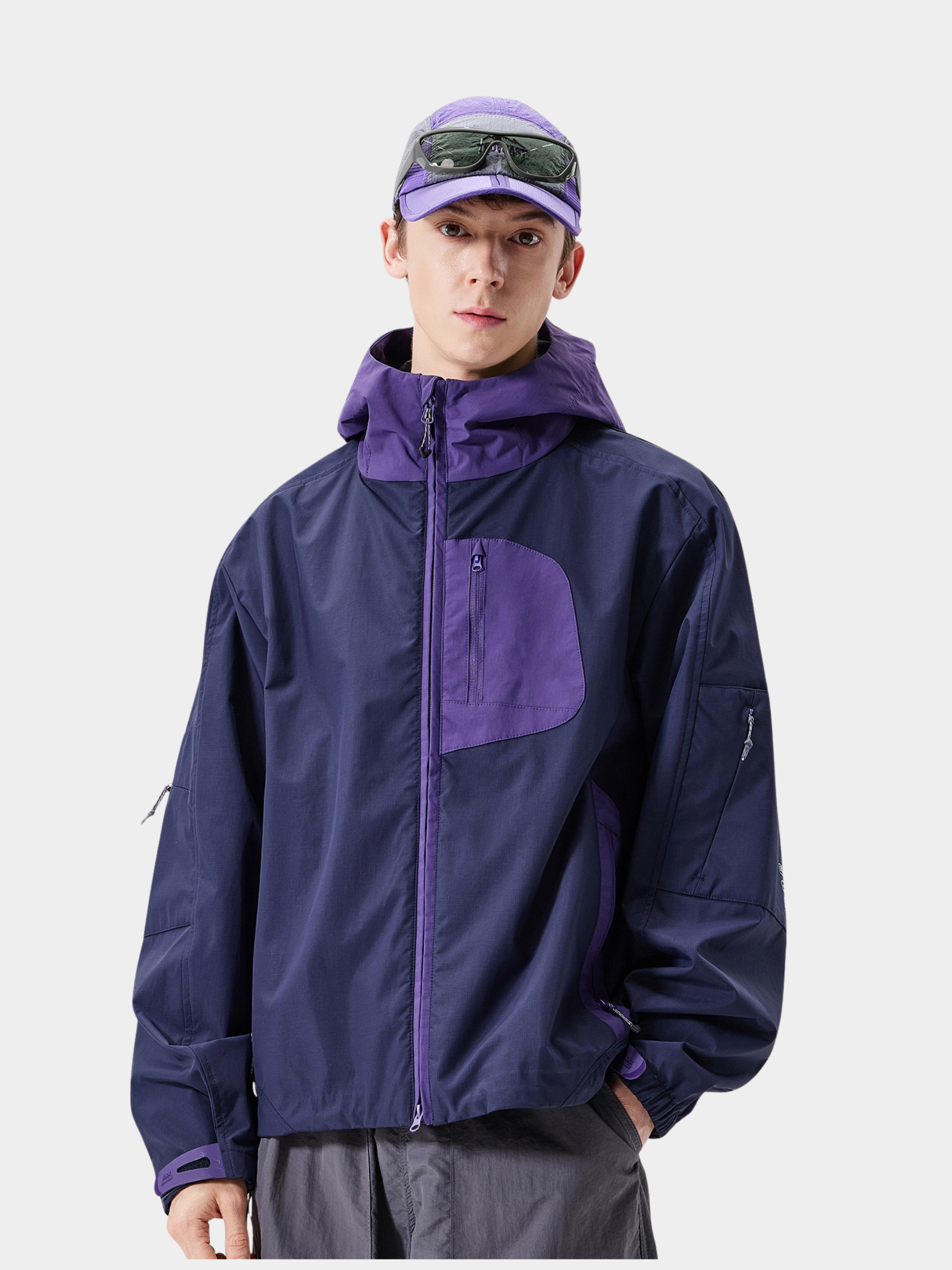 CougarSet - Unisex Lightweight 10K Waterproof Technical Hard Shell Jacket