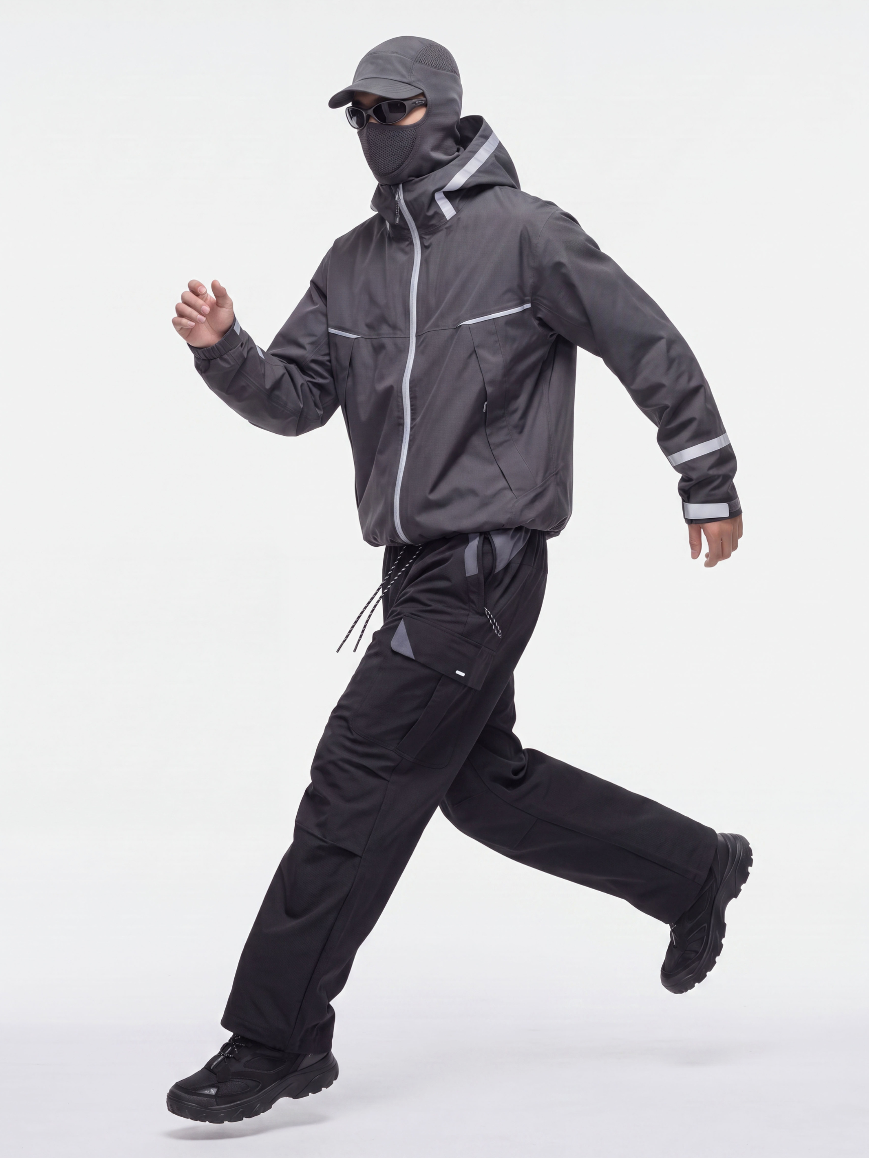 GloomVeil - Unisex Water-Repellent Lightweight Cargo Shell Pants